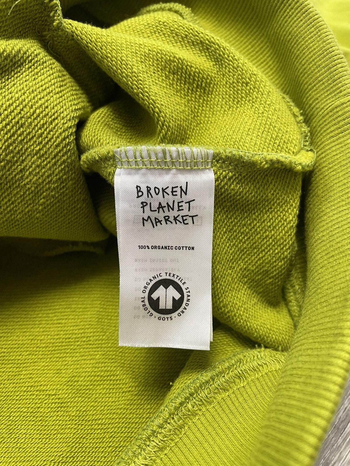Broken Planet Broken Planet Moss Green Hoodie Y2K Size US XL / EU 56 / 4 - 9 Thumbnail
