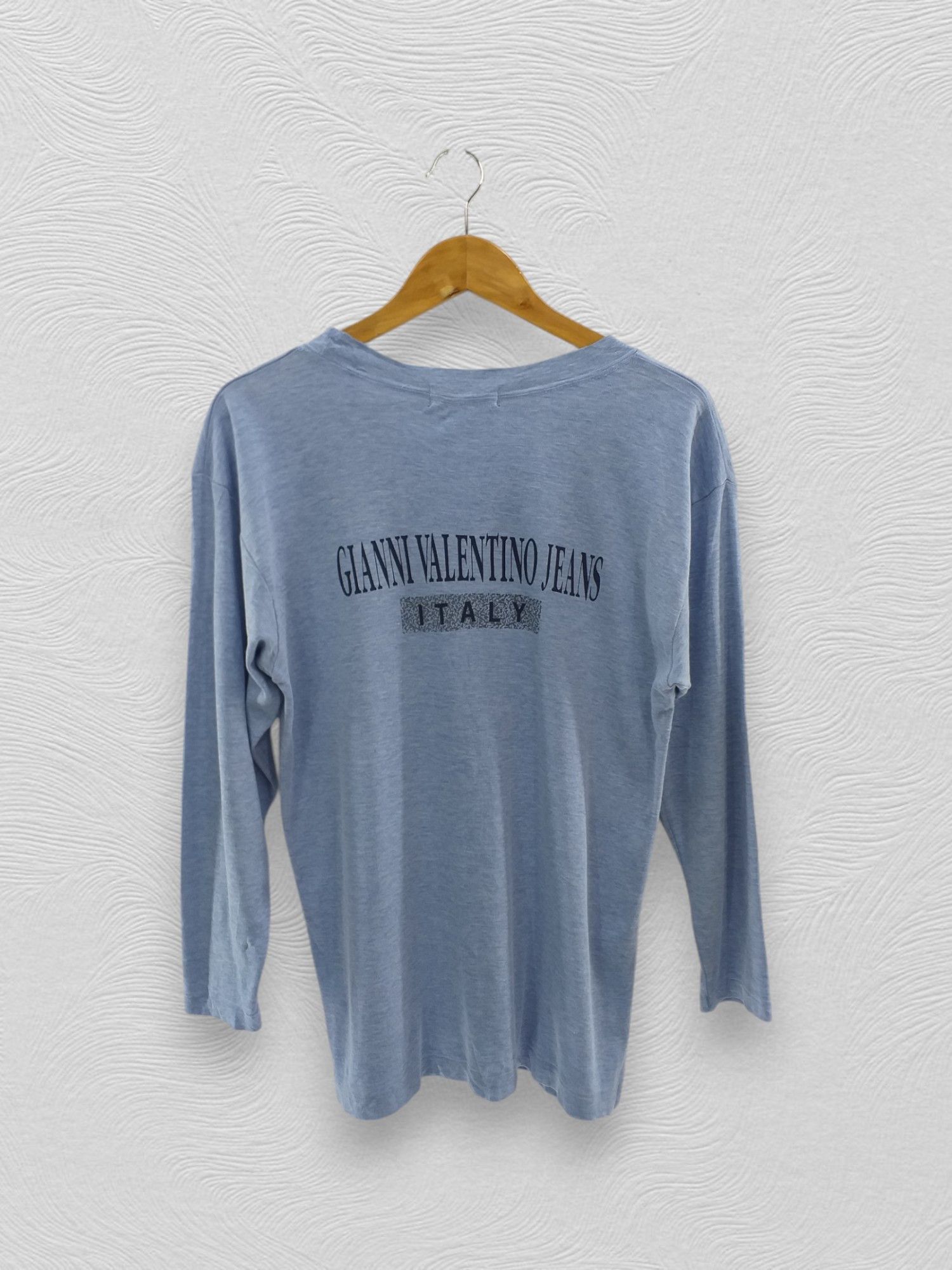 Gianni Valentino Vintage Gianni Valentino BIg Logo T Shirt -A075 Size US M / EU 48-50 / 2 - 2 Thumbnail