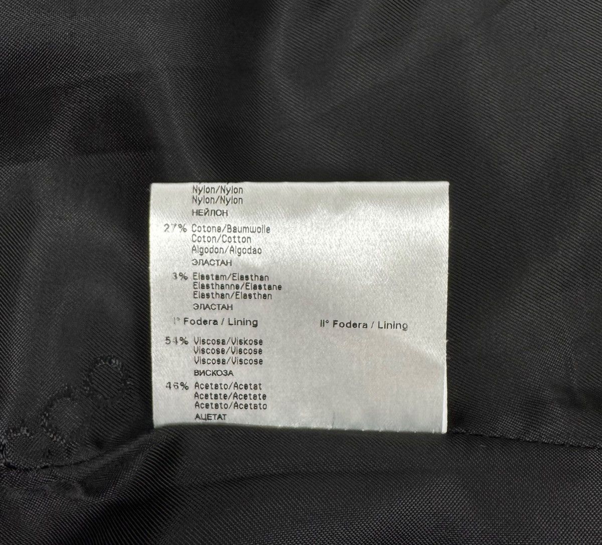 Other Roccobarocco Italy Nylon-Cotton Blazer Striped Logo NavyBlue Size XL / US 12-14 / IT 48-50 - 14 Thumbnail