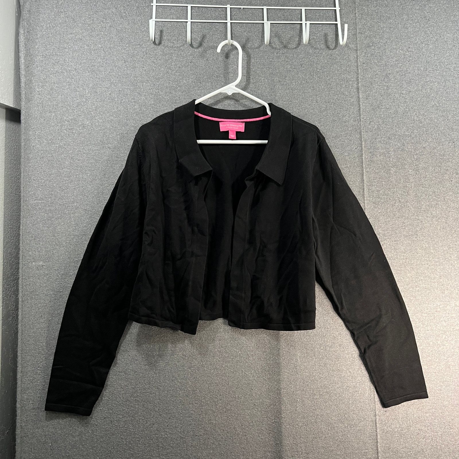 Isaac Mizrahi Isaac Mizrahi Live! Collared ester Cardigan Cardiaan tch Size L / US 10 / IT 46 - 1 Thumbnail