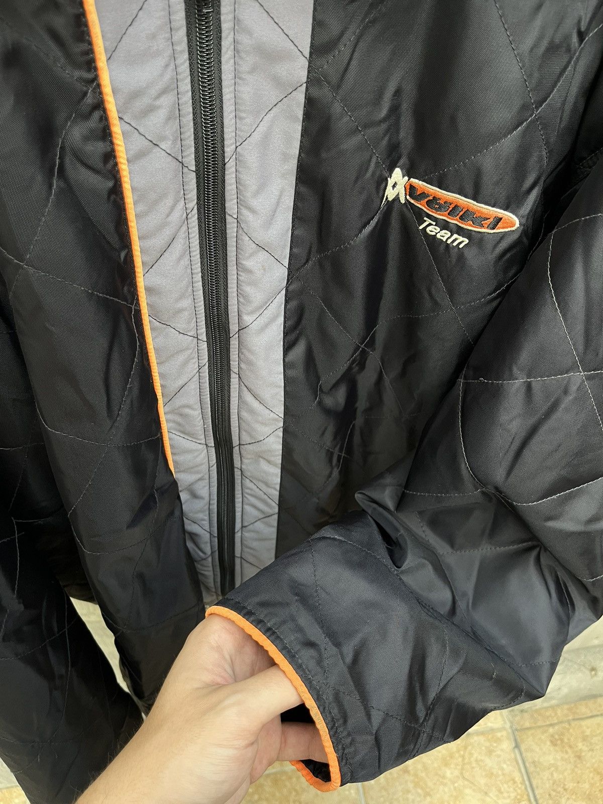 Designer × Vintage Vintage 90s Volki quilted puffer jacket Size US XL / EU 56 / 4 - 2 Thumbnail