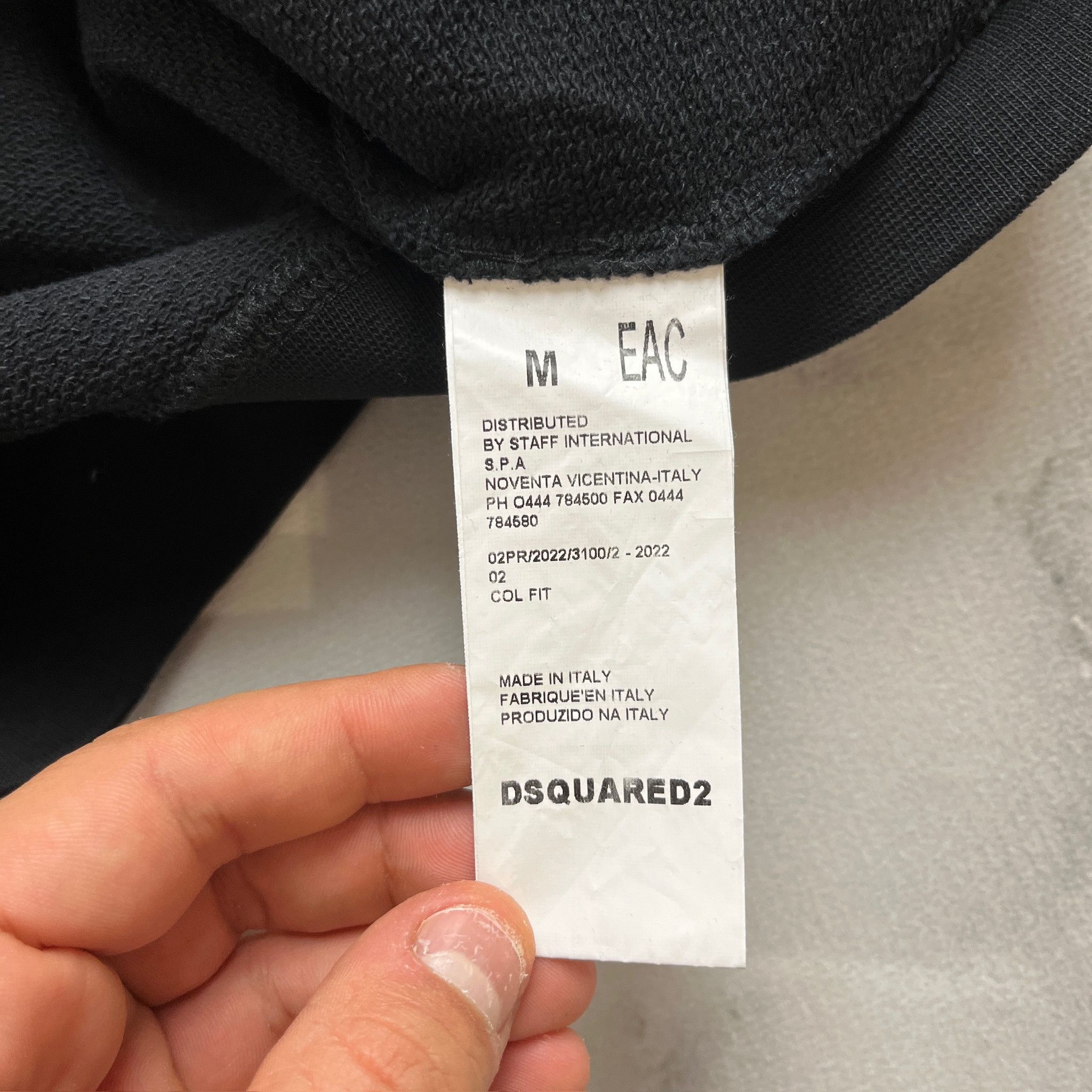 Dsquared2 Felpa DSQUARED2 Cappuccio – M Size US M / EU 48-50 / 2 - 4 Thumbnail