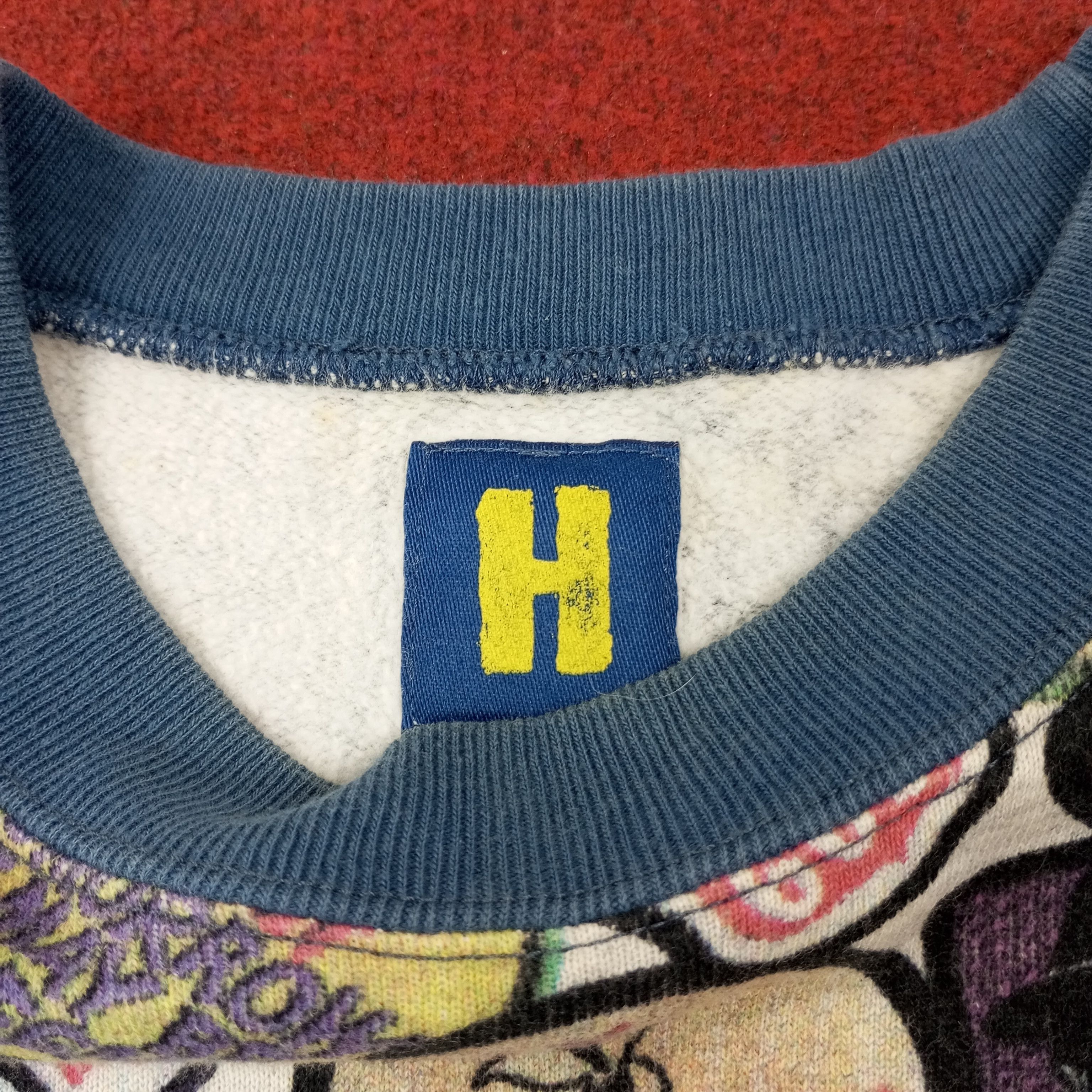 Hysteric Glamour × Japanese Brand × Vintage Hysteric Glamour Fashion Fullprint Design Sweatshirt c220n12 Size US XS / EU 42 / 0 - 5 Thumbnail