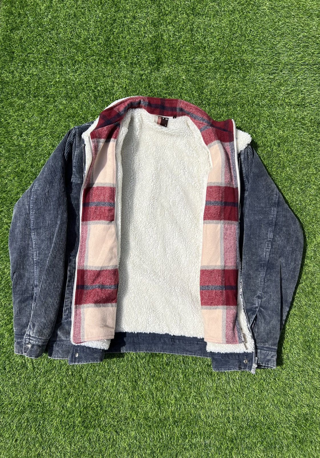 Kith Kith Washed Corduroy Laight Jacket – Ink – Size L Size US L / EU 52-54 / 3 - 7 Thumbnail