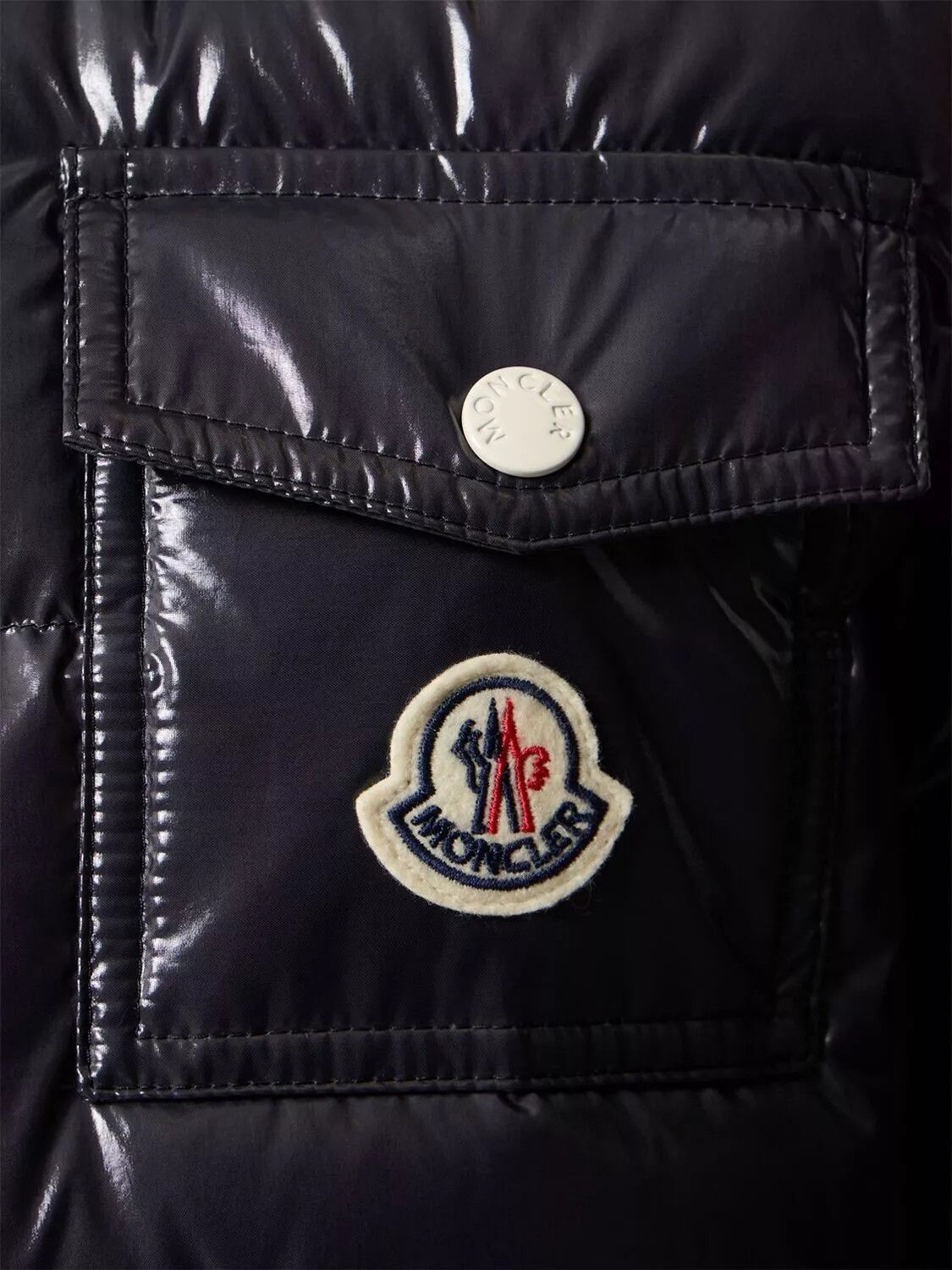Moncler MONCLER Andro Women's Blue Down Jacket New Size XS / US 0-2 / IT 36-38 - 3 Thumbnail
