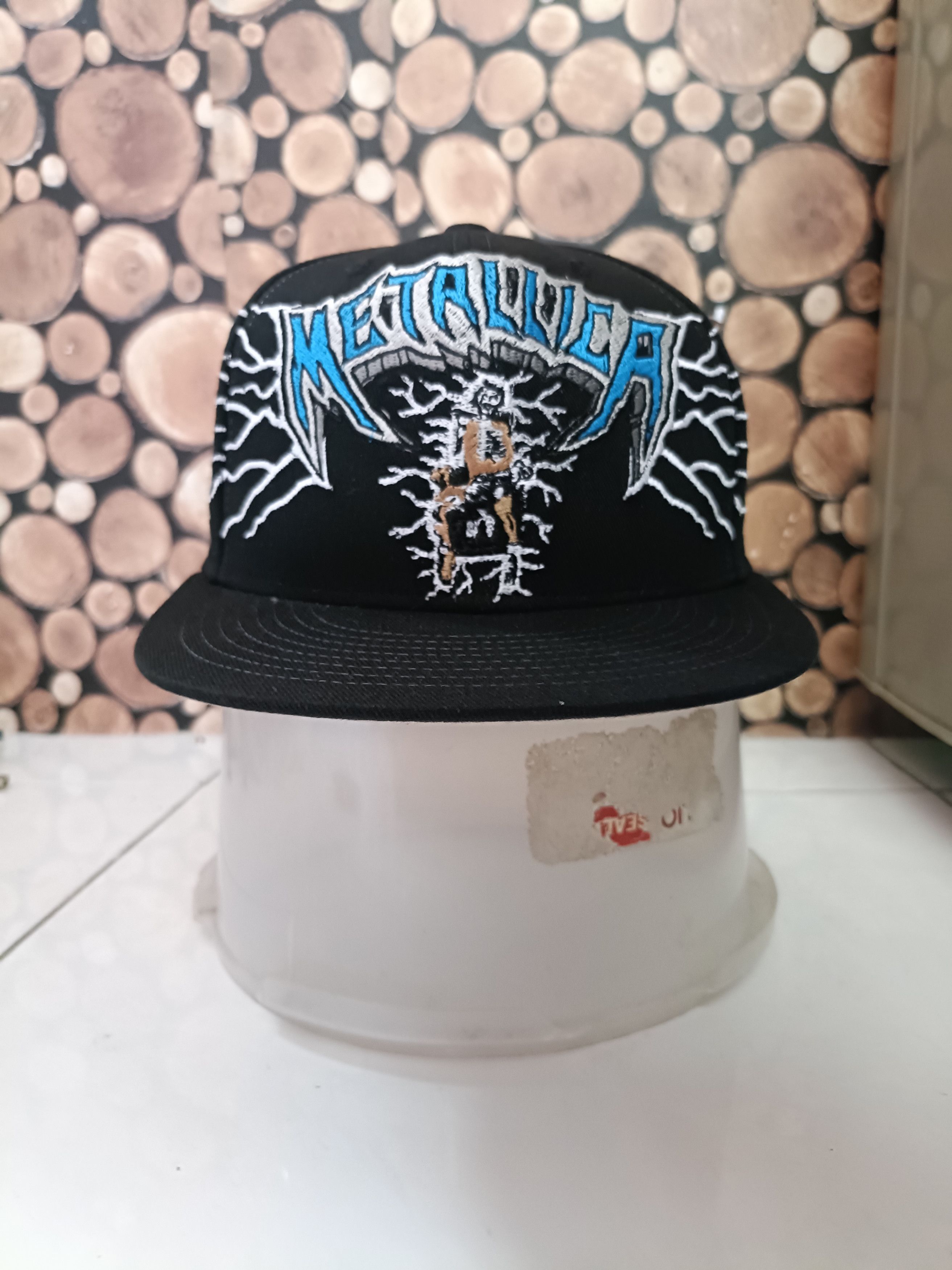 Bootleg Metallica ride the lightning snapback cap