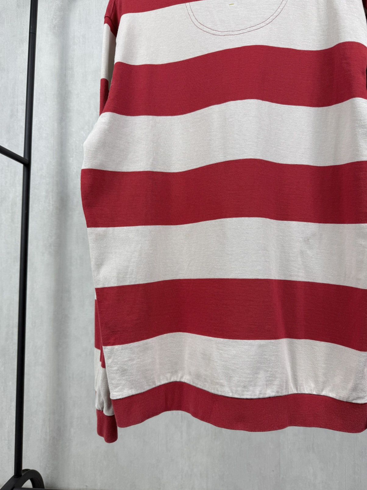 Margaret Howell Margaret Howell MHL Men’s Striped Cotton Sweatshirt Size M Size US M / EU 48-50 / 2 - 9 Thumbnail