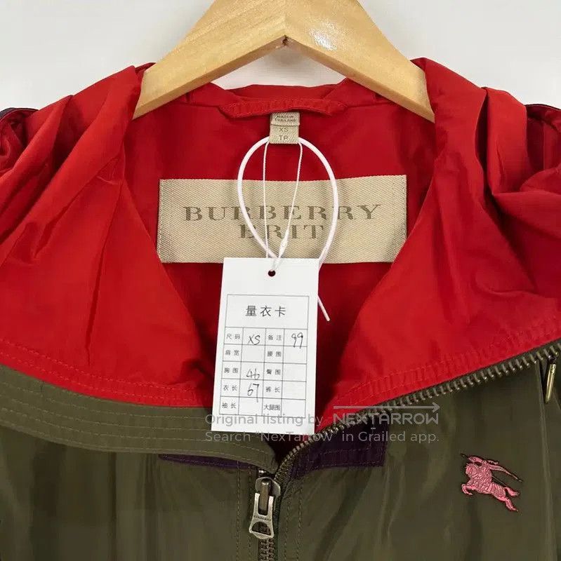 Burberry Burberry Colorblock Polyester Men's Jacket. Size US XS / EU 42 / 0 - 4 Thumbnail