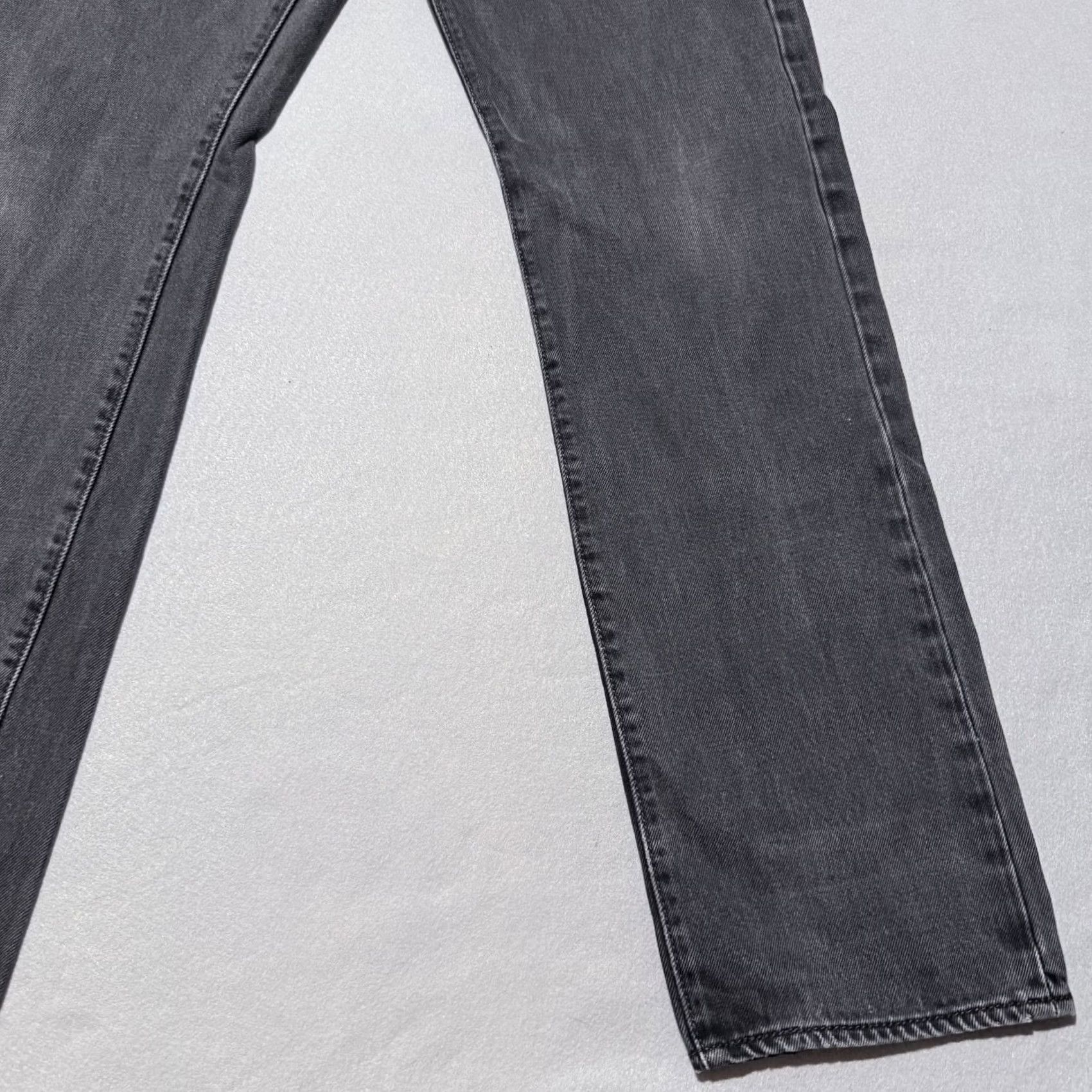 Levi's Levi’s 501 Original Jeans Mens Black Denim Mid Rise Classic Straight 33x31 5-Pocket Design Button US Size US 33 - 6 Thumbnail