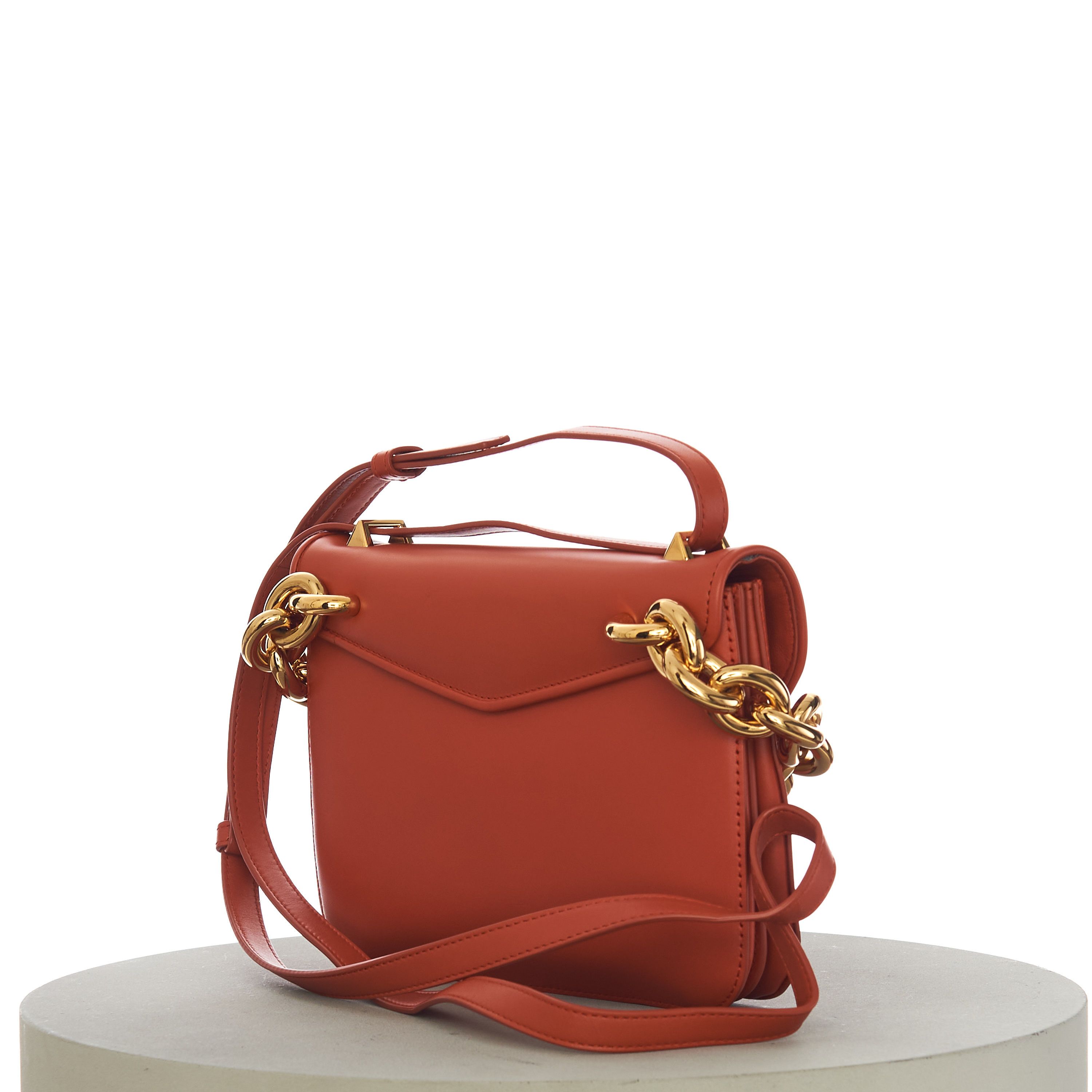Bottega Veneta MOUNT Small Envelope Chain Bag In Maple Leather Size ONE SIZE - 9 Thumbnail