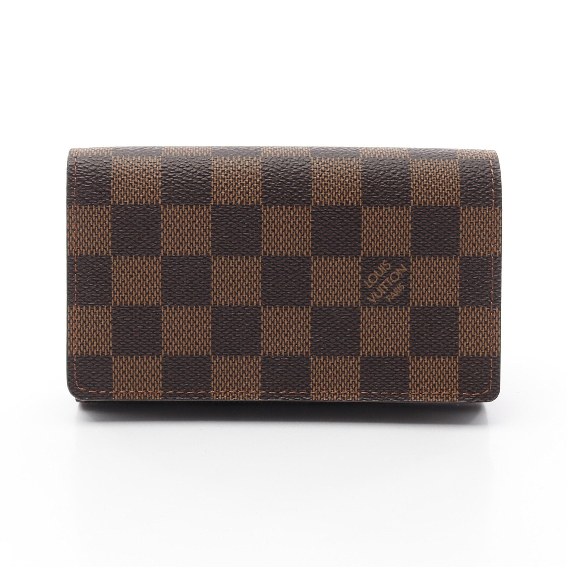Louis Vuitton Louis Vuitton Portefeuil Tresor Damier Ebene Bi-Fold Wallet Brown Size ONE SIZE - 1 Thumbnail