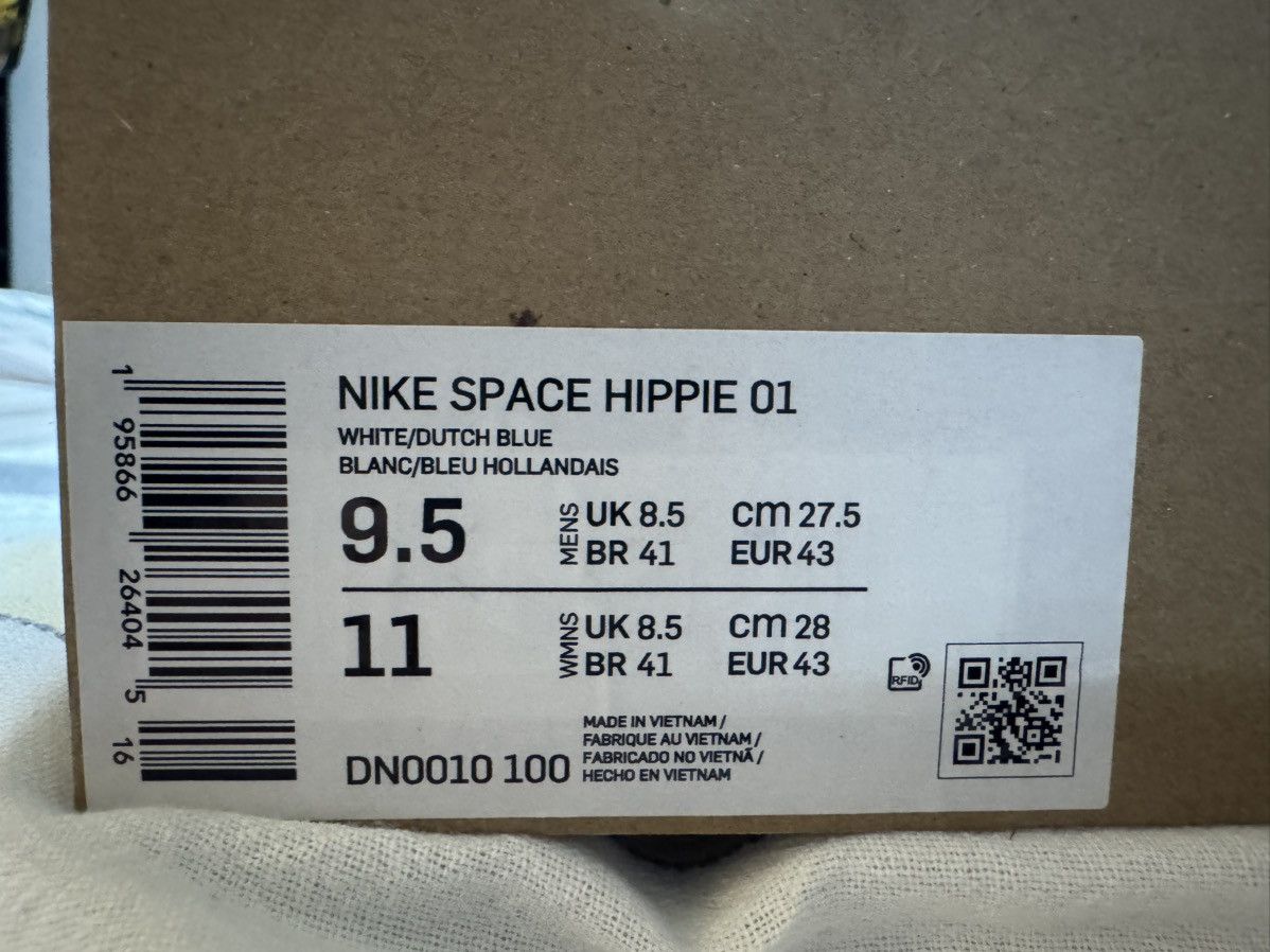 Nike Nike Space Hippie 01 “White Dutch Blue” Size US 9.5 / EU 42-43 - 7 Thumbnail