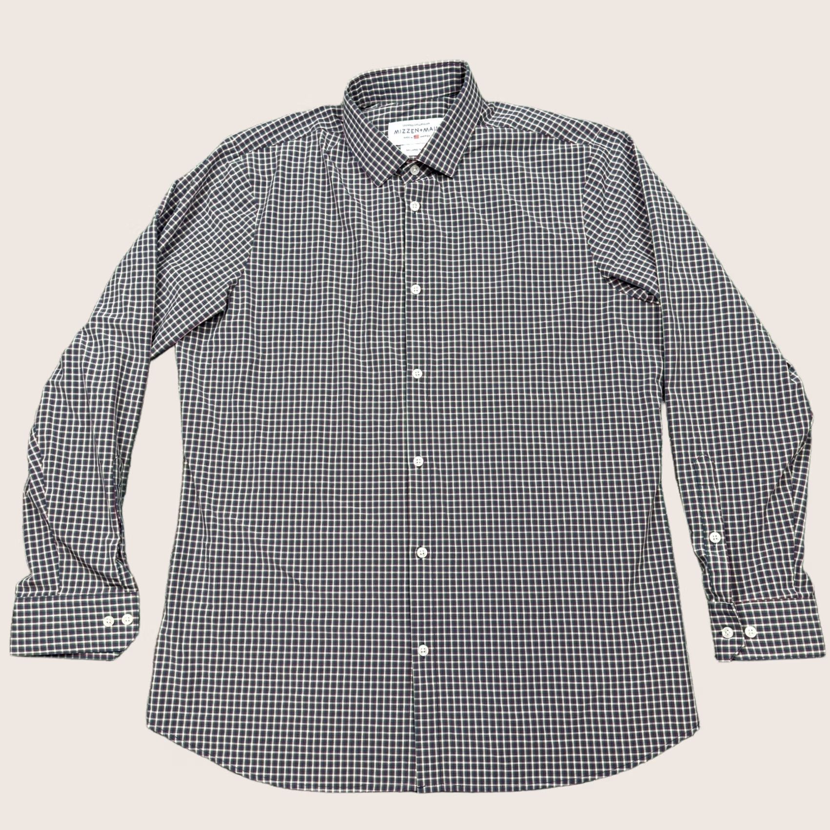 Mizzen+Main Mizzen+Main Leeward Button Up Shirt Men's 2XL Multicolor Plaid Preppy Size US XXL / EU 58 / 5 - 1 Thumbnail