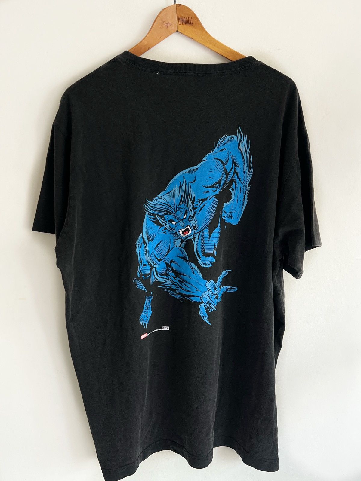 Kith KITH X-Men Clash Marvel Black Vintage Tee T-Shirt Sz L