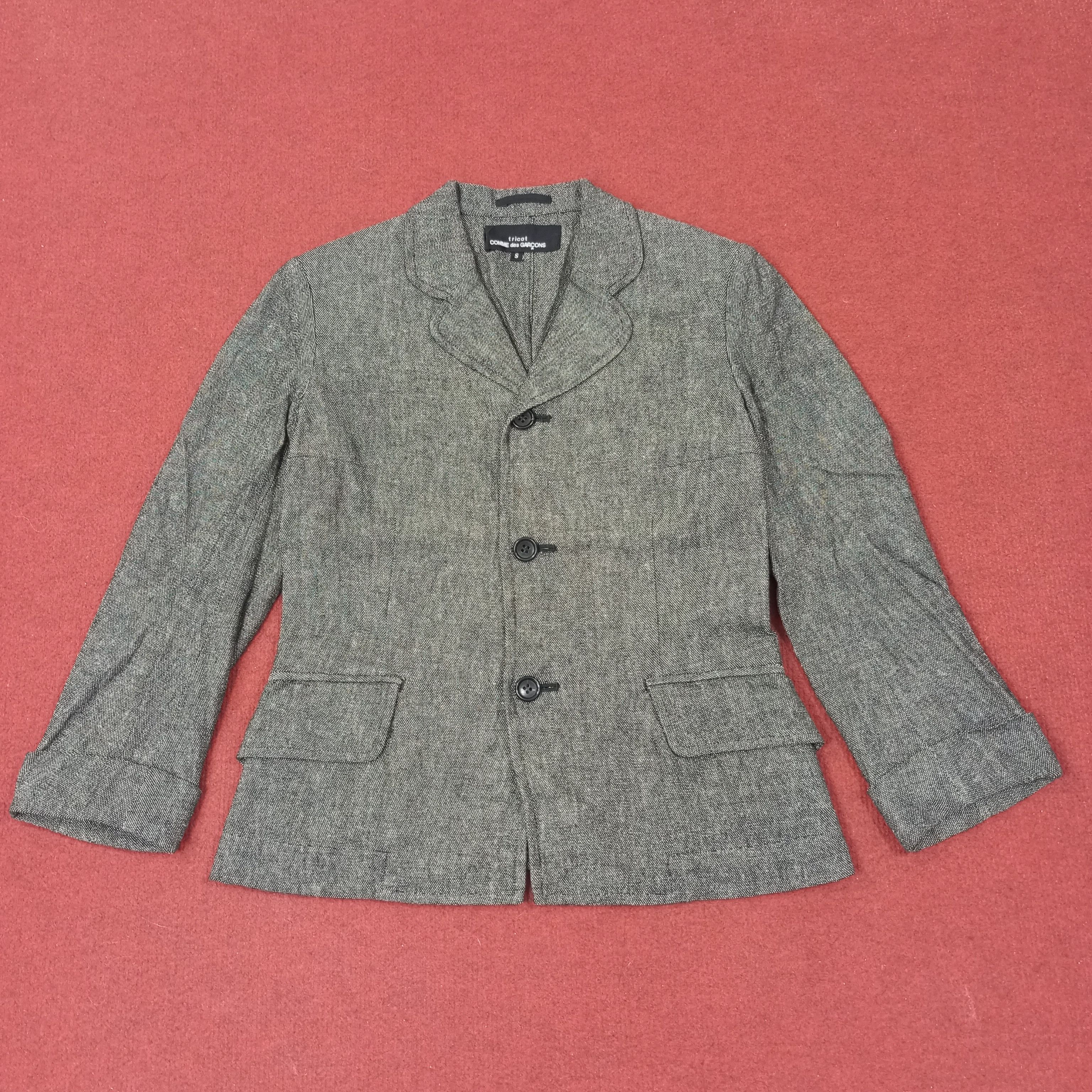 Comme des Garcons Tricot Comme des Garcons Fashion Style Blazer c255n3 Size XXS / US 00 / IT 34 - 1 Thumbnail