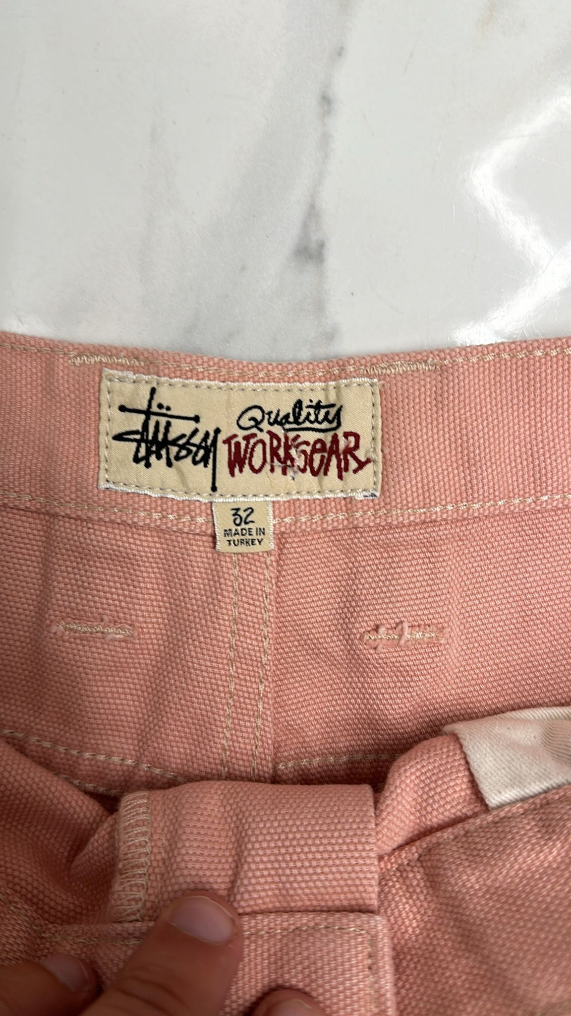 Stussy Stussy Double Knee Work Pant in Pink Size US 32 / EU 48 - 9 Thumbnail