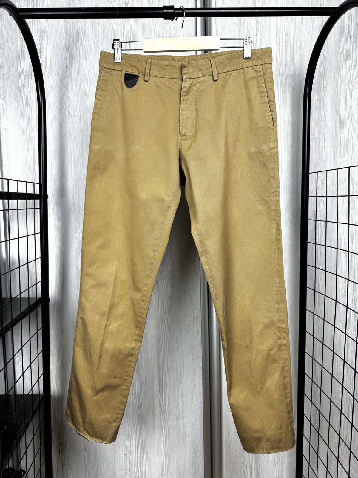 April 77 April 77 beige chino straight pants vintage basic Size US 32 / EU 48 - 1 Thumbnail