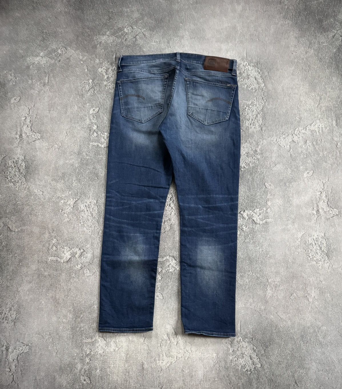 G-Star G star raw 34/32 3301 straight denim pants jeans trousers Size US 34 / EU 50 - 5 Thumbnail