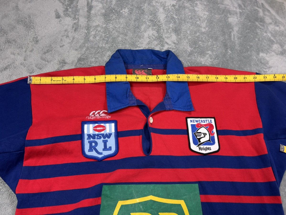 Canterbury of New Zealand Vintage Canterbury 1992 Newcastle Knight Rugby Shirt Size US L / EU 52-54 / 3 - 13 Thumbnail