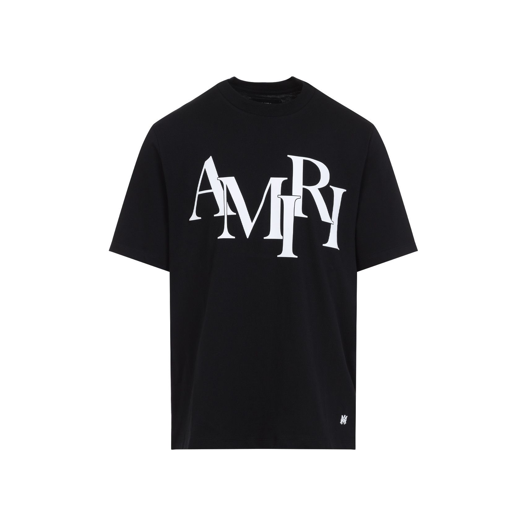 Amiri Cotton Staggered Logo T-Shirt