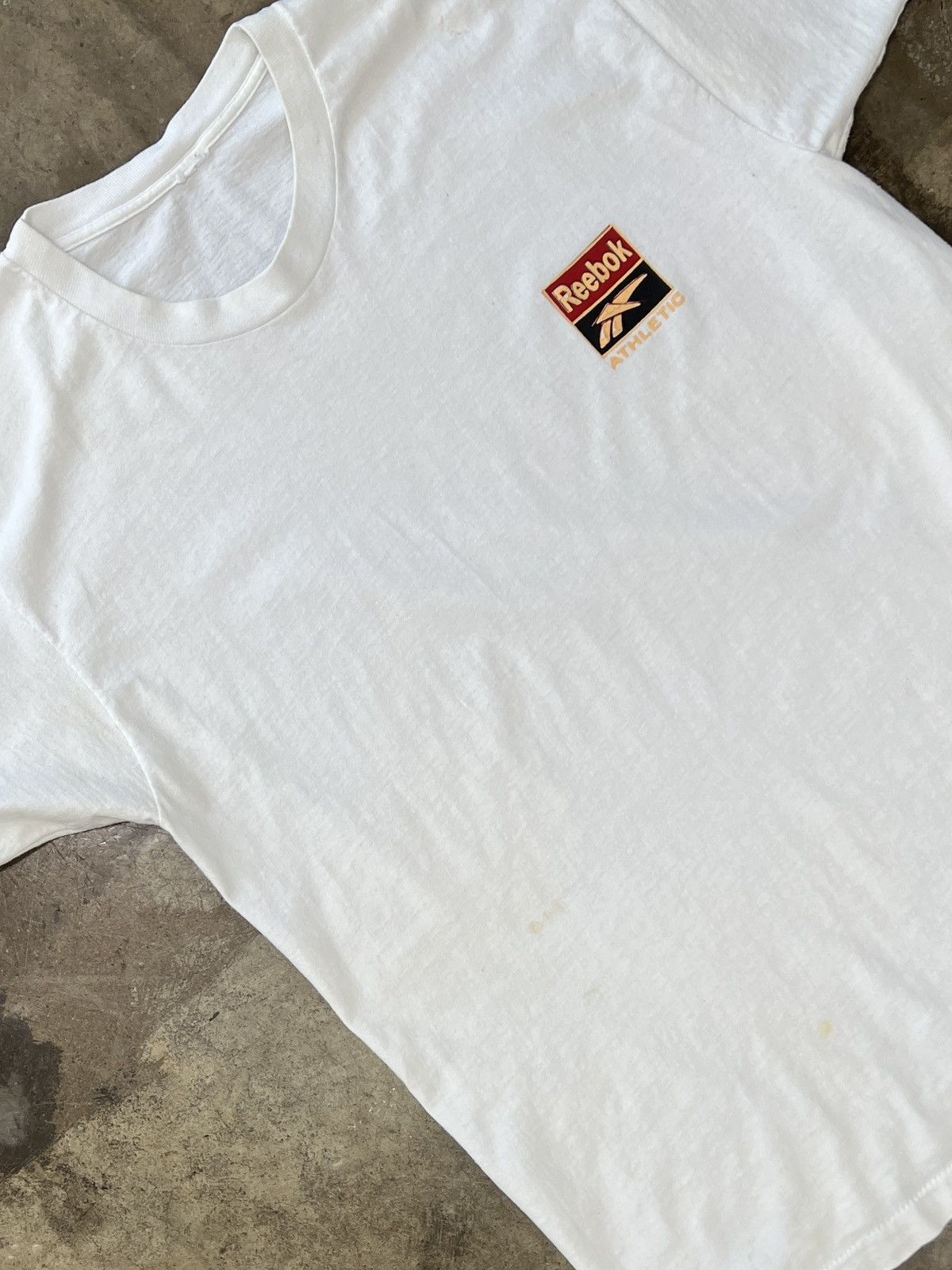 Reebok × Vintage Vintage Reebok Athletics Tee Sz. Large Size US L / EU 52-54 / 3 - 1 Thumbnail