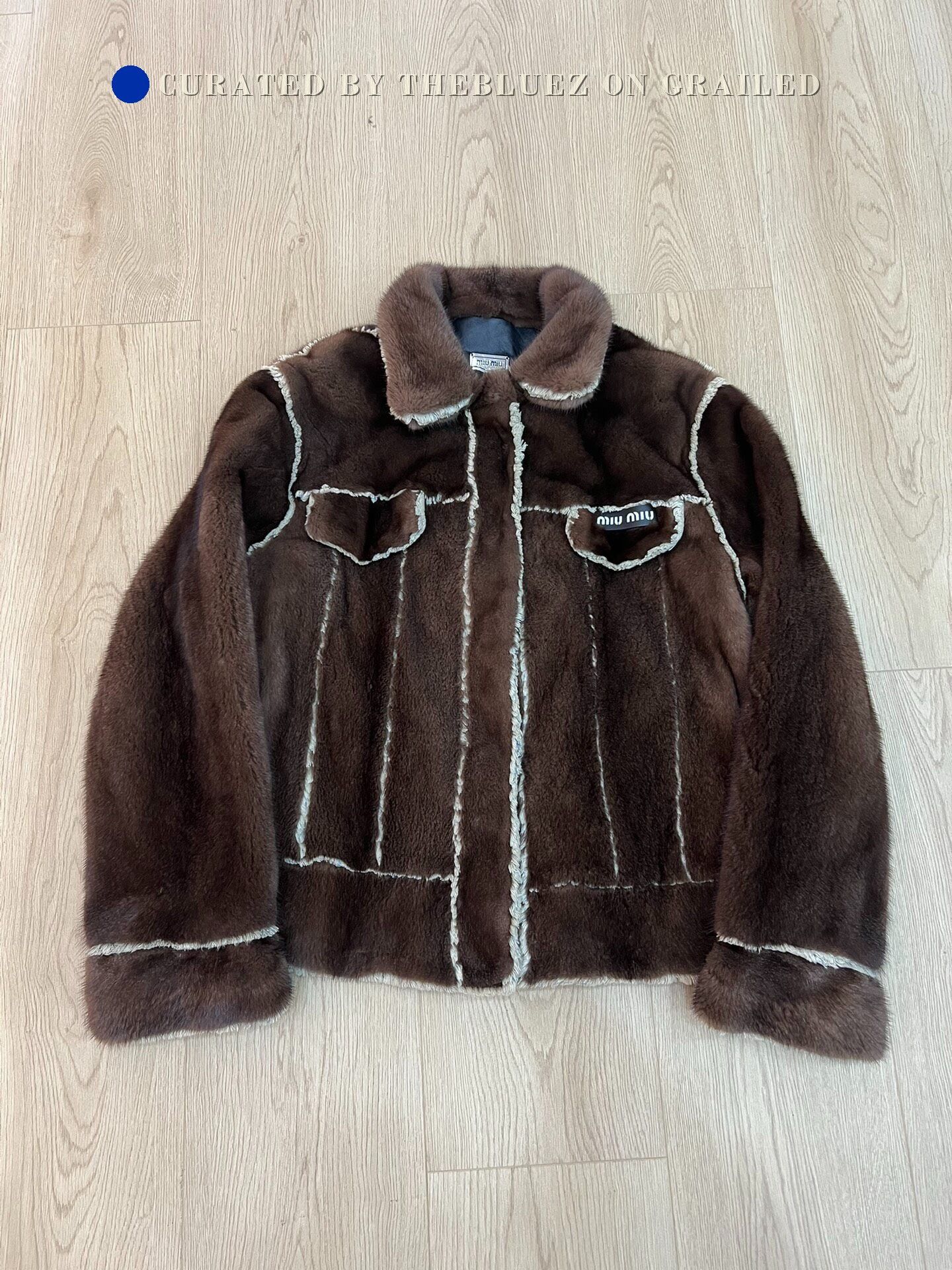 Miu Miu Miumiu Mink Fur Baseball Jacket Size S / US 4 / IT 40 - 1 Thumbnail