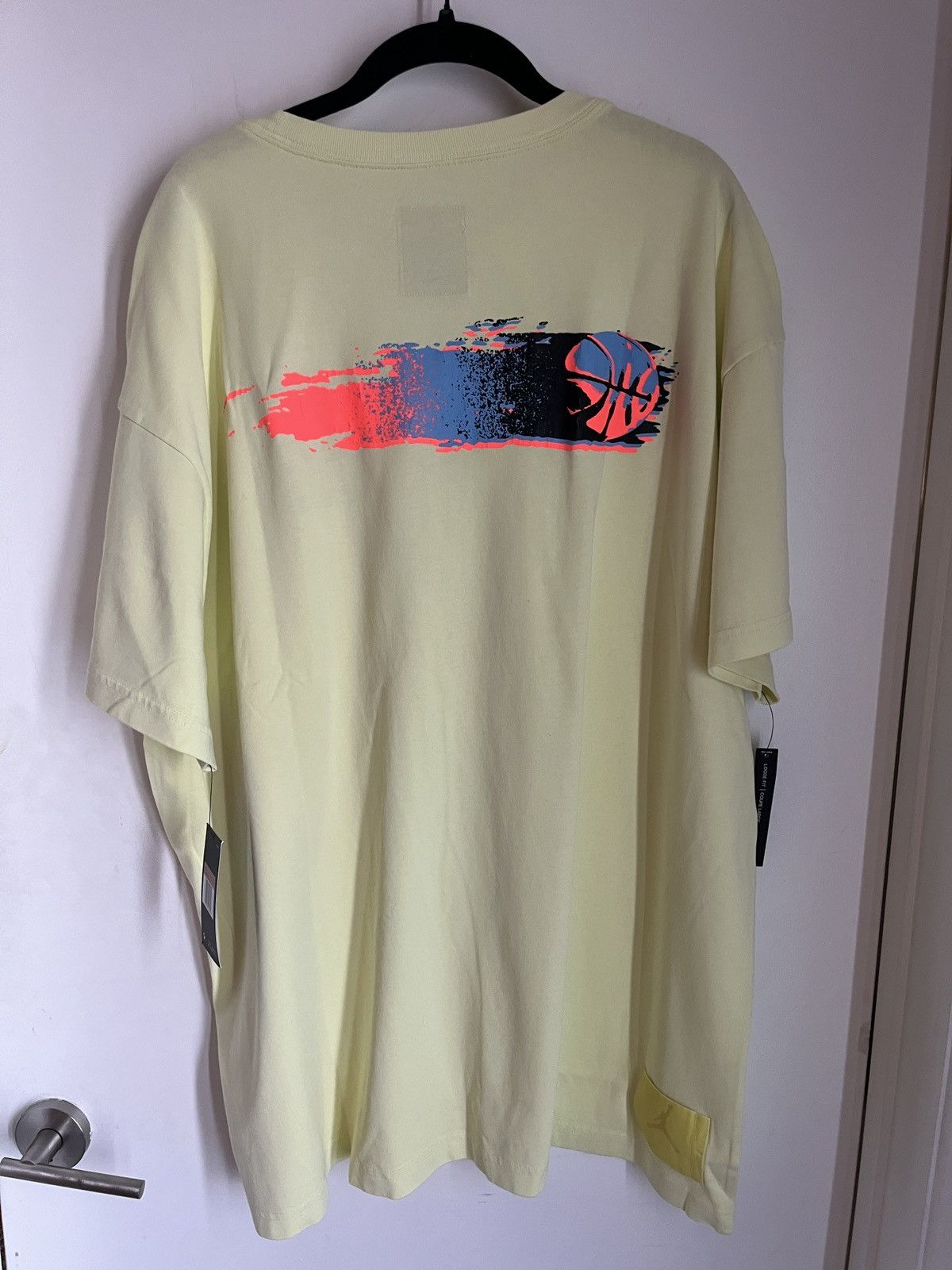 Jordan Brand × Union LA NWT Jordan x Union Yellow Short Sleeve Tee Vtg Style Graphic Size US XXL / EU 58 / 5 - 1 Thumbnail