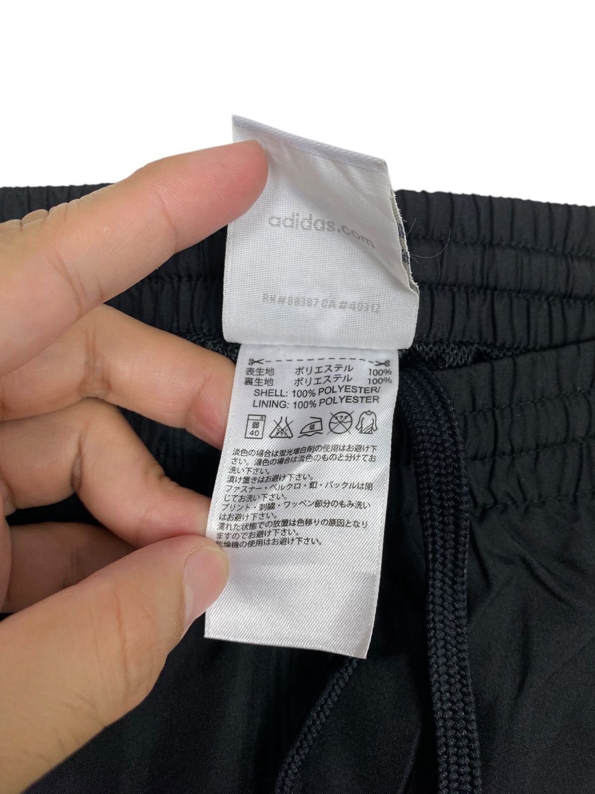 Adidas Rare‼️ Adidas Windbreaker Pants Small Logo Size US 31 - 7 Thumbnail