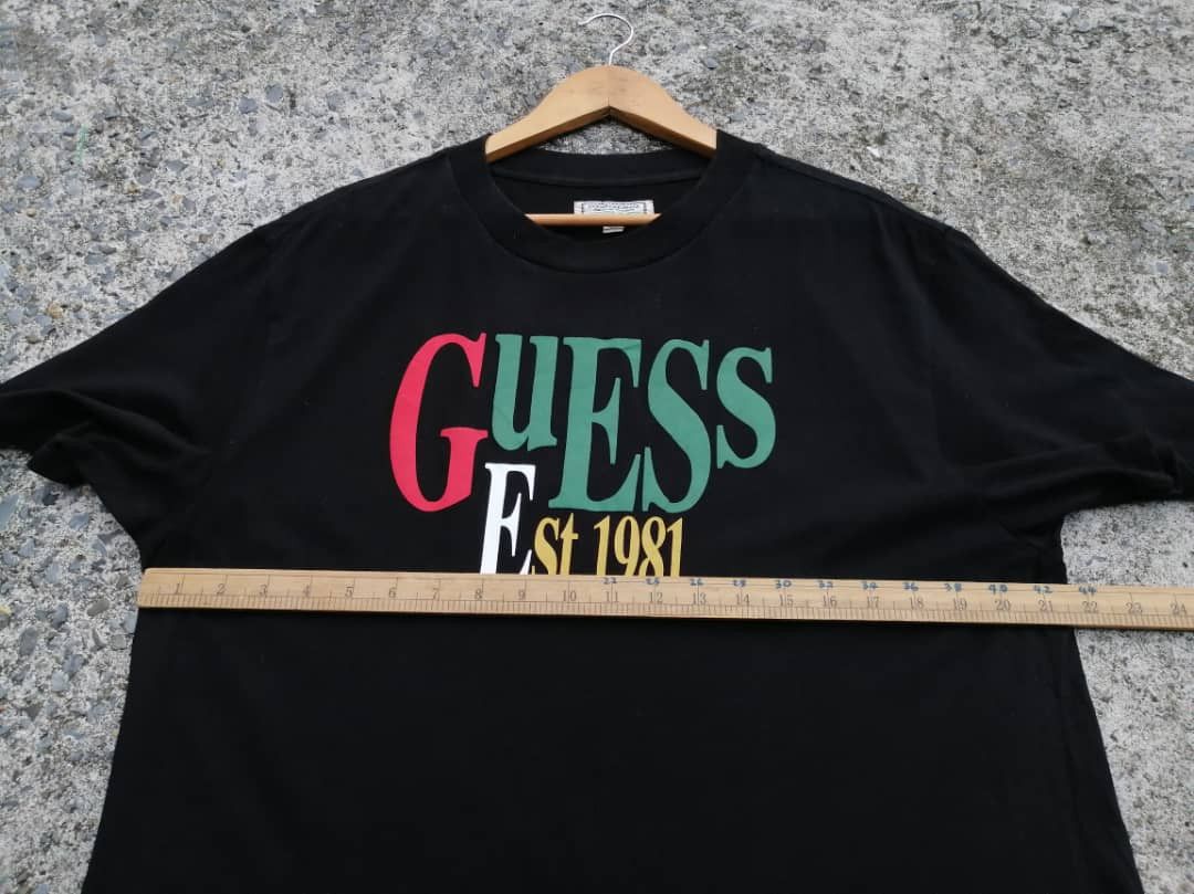 Guess × Vintage Vintage Guess Spellout Tee Size US M / EU 48-50 / 2 - 3 Thumbnail