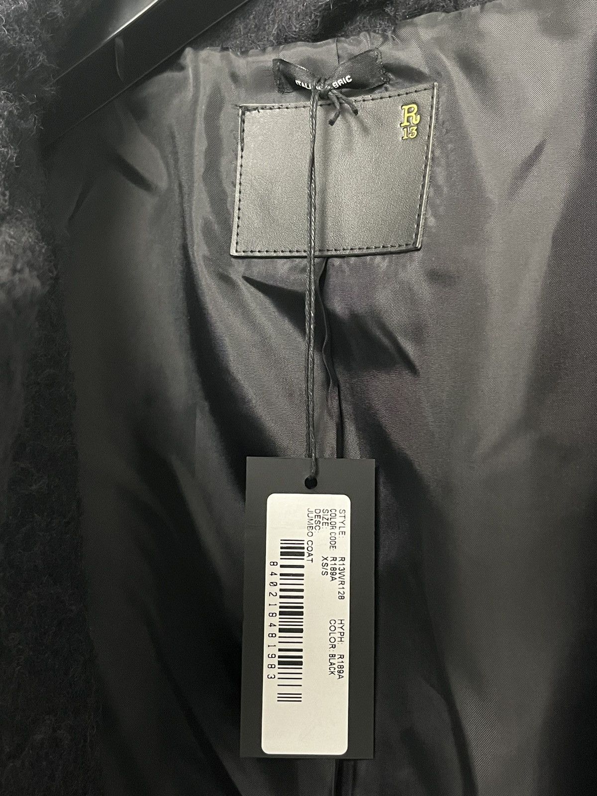 R13 Jumbo Coat. Size M / US 6-8 / IT 42-44 - 8 Thumbnail