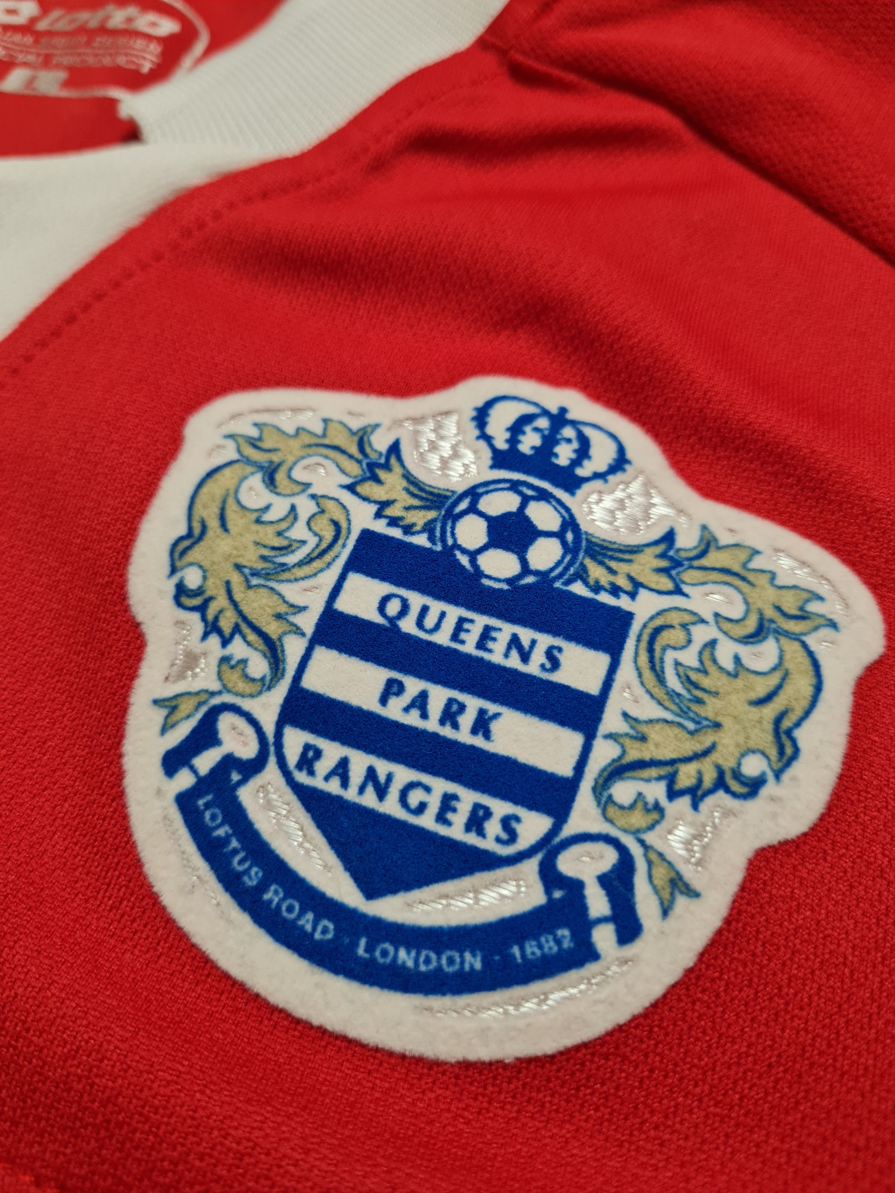 Lotto Sport Queens Park Rangers Away football shirt 2012 Soccer Jersey Size US L / EU 52-54 / 3 - 15 Thumbnail