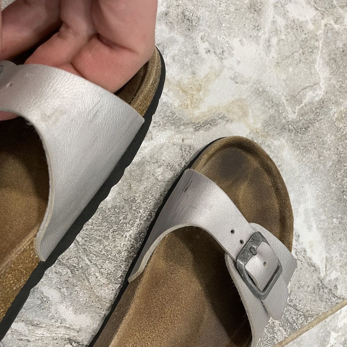 Diesel × If Six Was Nine Diesel slip on Sandals Slide Flip Flops punk rock cyber punk Size US 7 / IT 37 - 4 Thumbnail