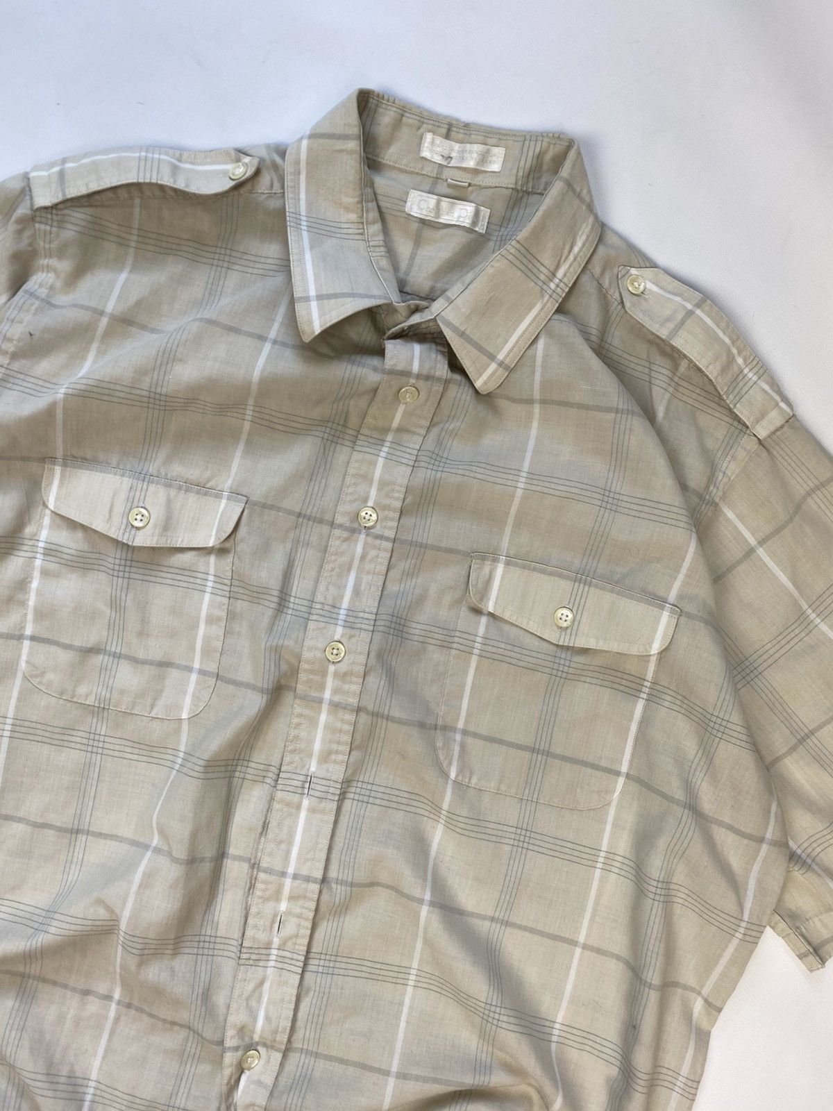 Christian Dior Monsieur Vintage Christian Dior Shirt Size US XL / EU 56 / 4 - 2 Thumbnail