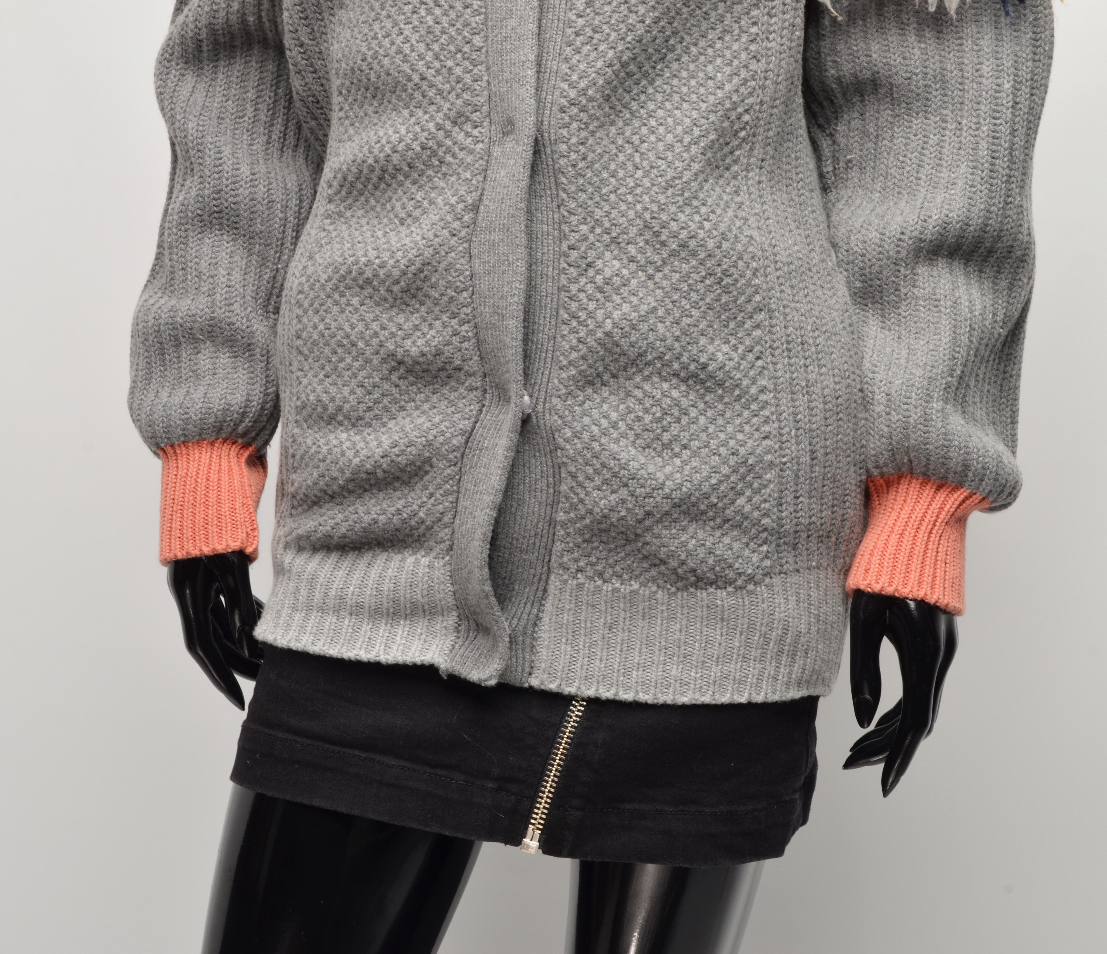 Stella McCartney Stella Mccartney Wool Blend Decorated Cardigan Size S / US 4 / IT 40 - 3 Thumbnail