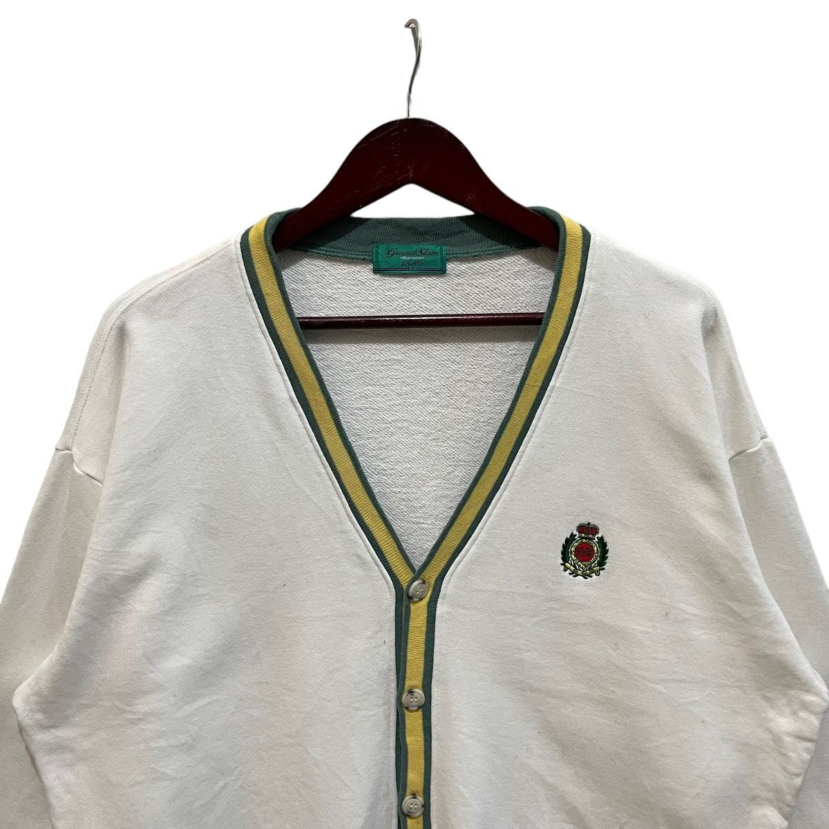 Grand Slam × Vintage Vintage 90s GrandSlam Munsingwear Cardigan Jacket Size US L / EU 52-54 / 3 - 2 Thumbnail