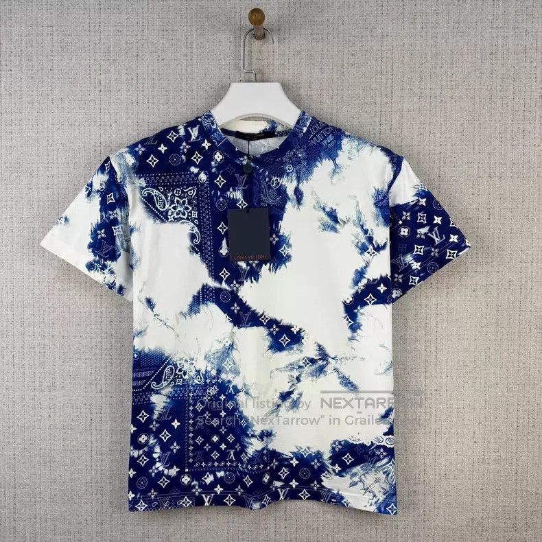 Louis Vuitton Louis Vuitton FW22 Full geometric Logo cashew print tie-dy Size US XS / EU 42 / 0 - 1 Thumbnail