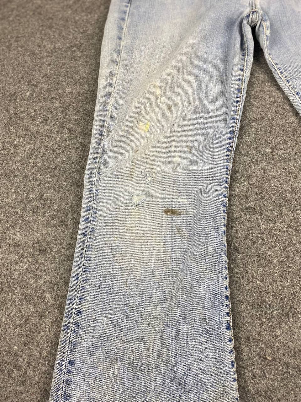 Levi's vintage levis 515 bootcut stretch denim nice design Size 33" - 10 Thumbnail