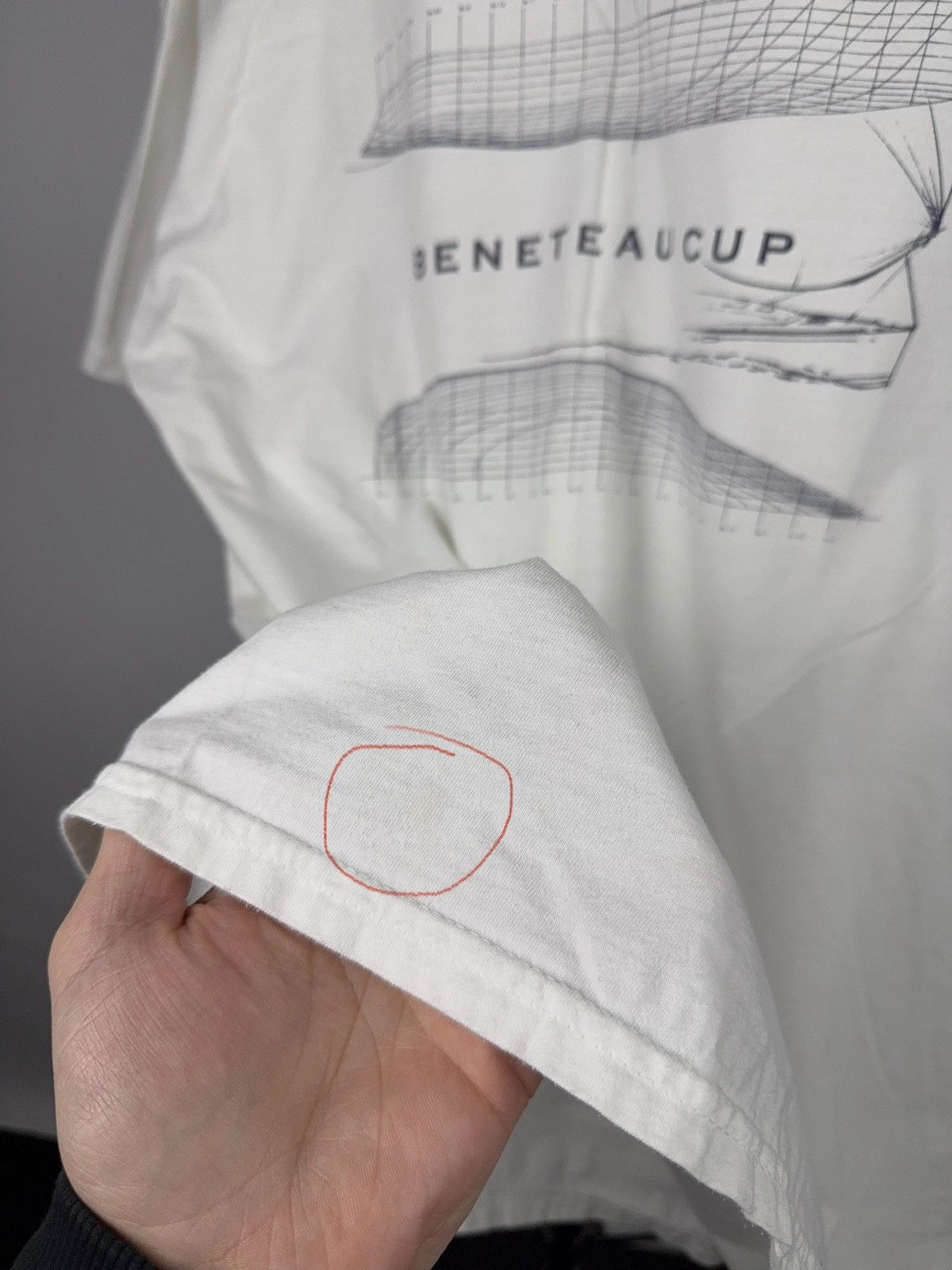 Vintage Vintage 00s Retro Beneteau Cup Sailing Graphic T Shirt Yacht Size US XL / EU 56 / 4 - 16 Thumbnail