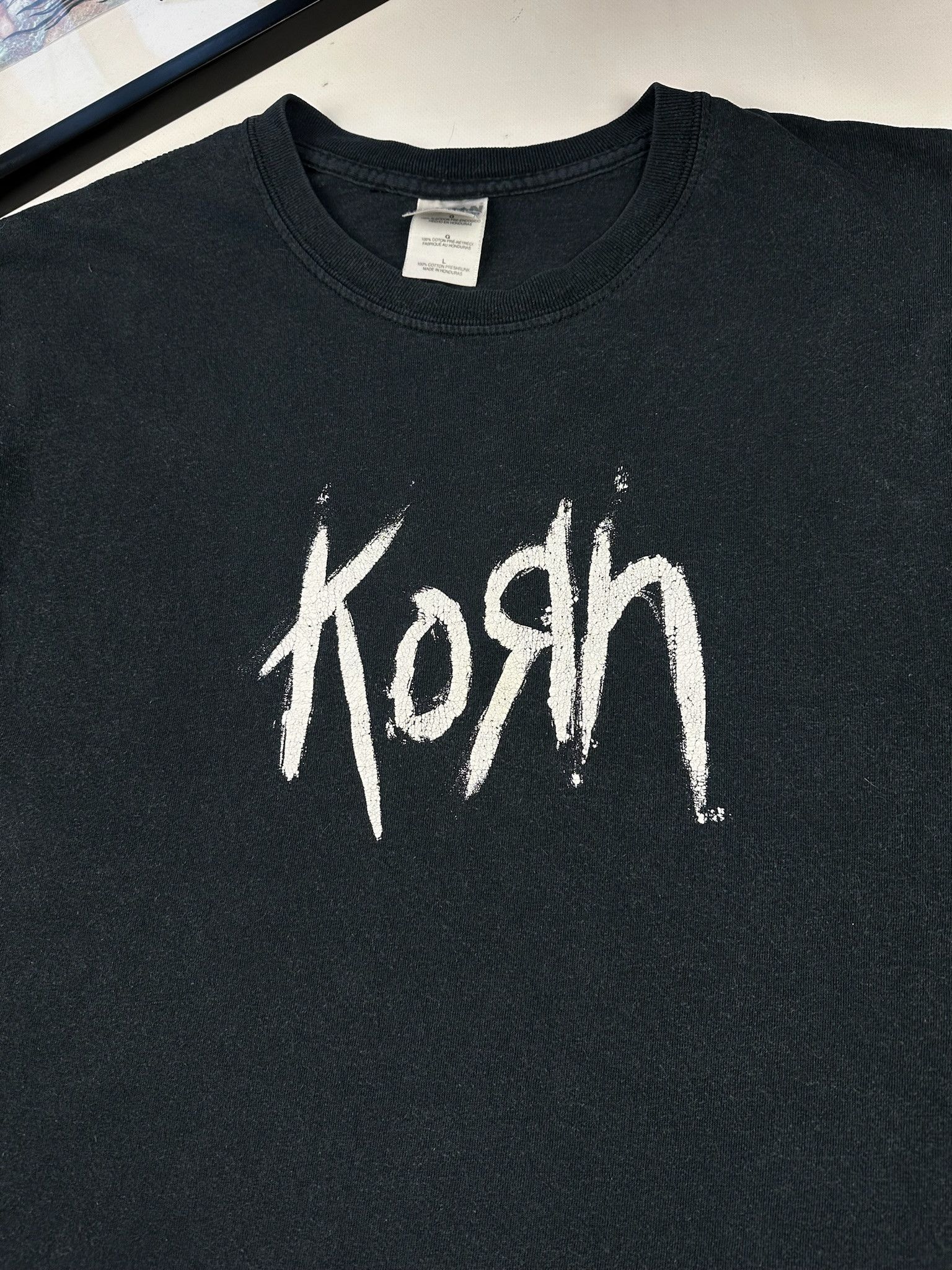 Band Tees Korn Vintage Shirt 2003 Logo Size US L / EU 52-54 / 3 - 2 Thumbnail