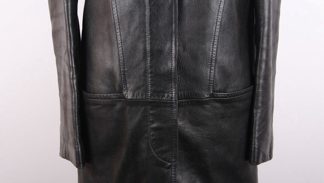 Gucci Gucci 1997 Fur Lining Leather Biker Coat Jacket by Tom Ford Size S / US 4 / IT 40 - 4 Thumbnail