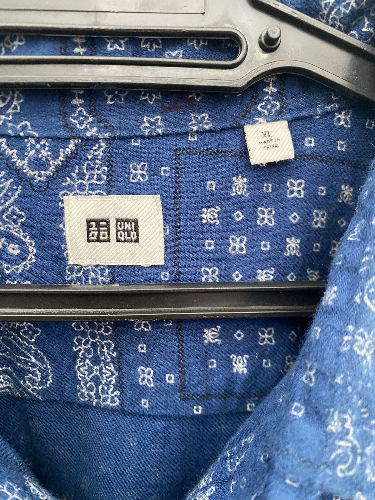 Japanese Brand × Kapital × Uniqlo UNIQLO BANDANA SHIRT BUTTON UP DOUBLE POCKET Size US XL / EU 56 / 4 - 6 Thumbnail