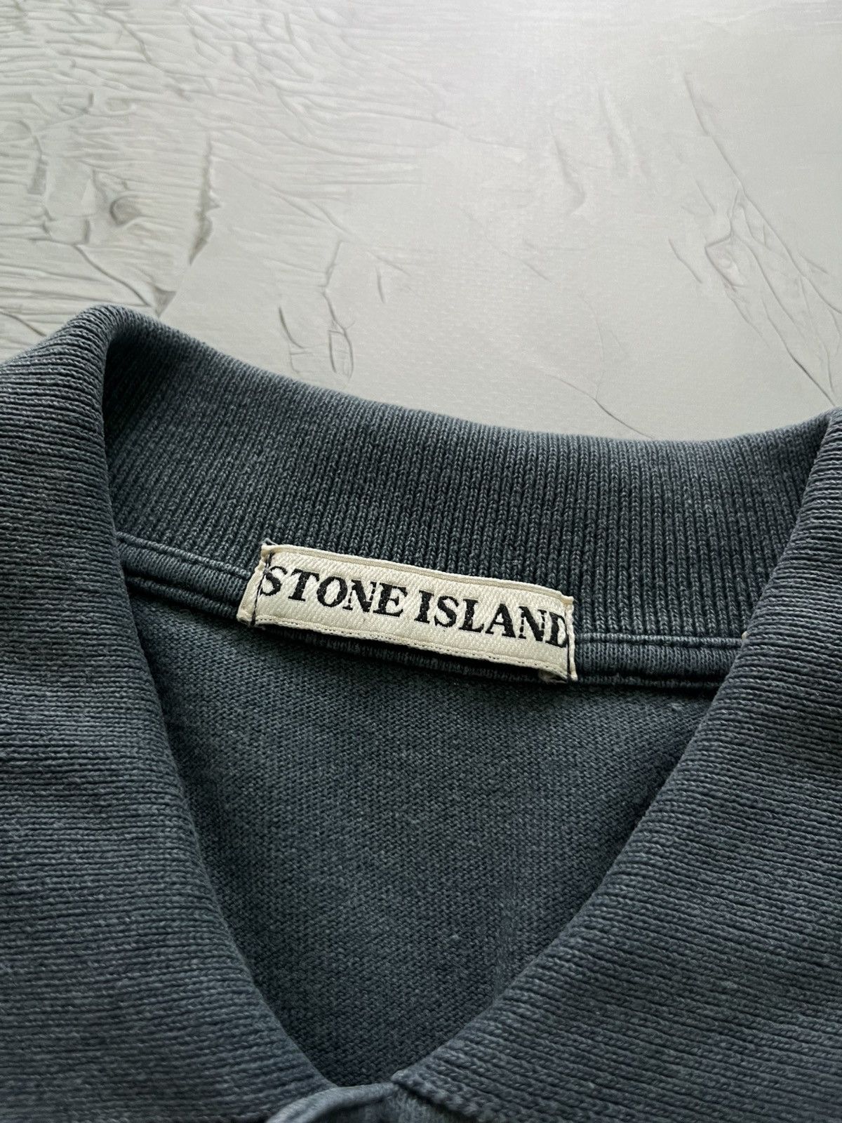 Stone Island Stone Island Marina 80s Archival Vintage Polo T-Shirt Blue Size US M / EU 48-50 / 2 - 7 Thumbnail
