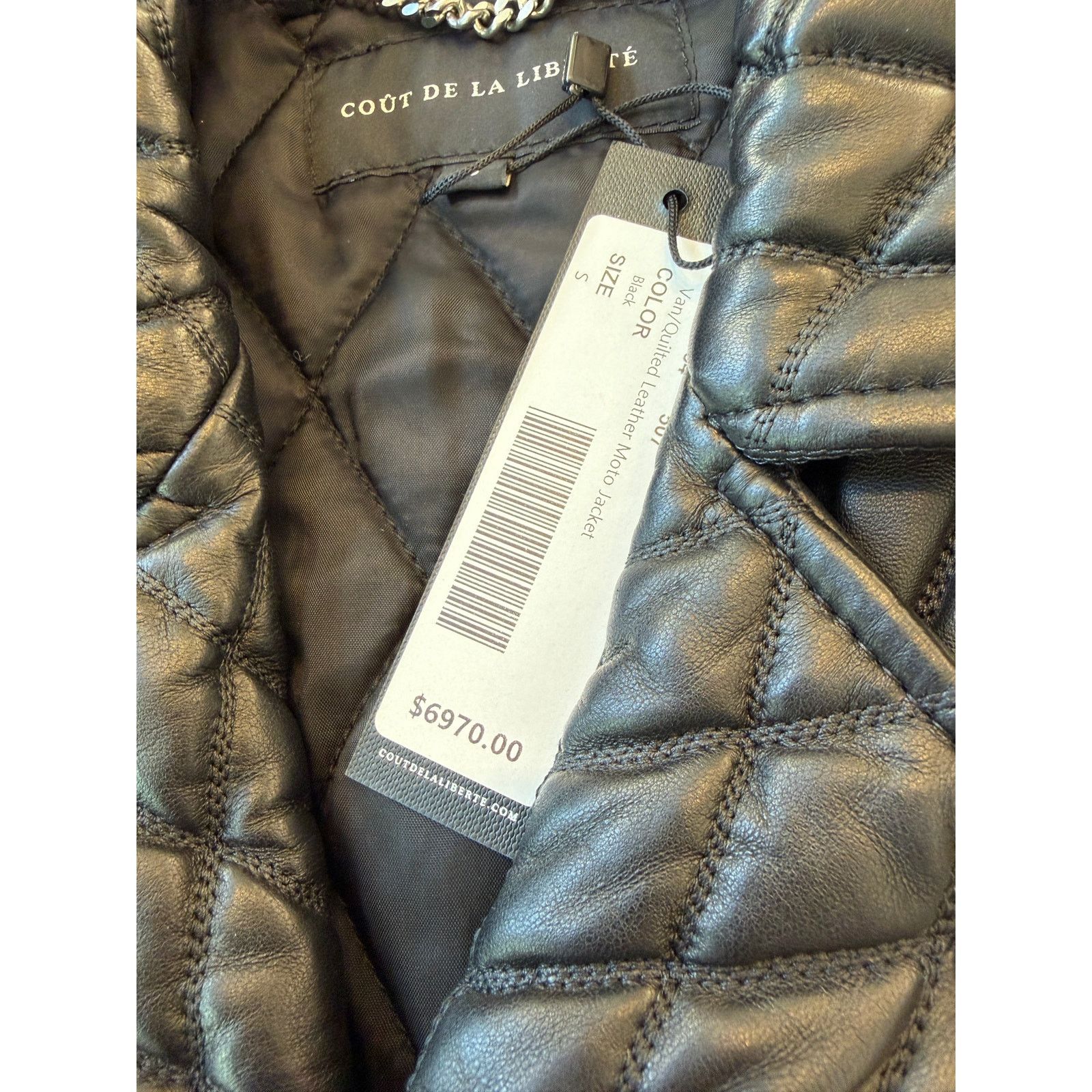Cout de la Liberte Cout De La Liberte Van/Quilted Leather Moto Jacket Size US S / EU 44-46 / 1 - 4 Thumbnail