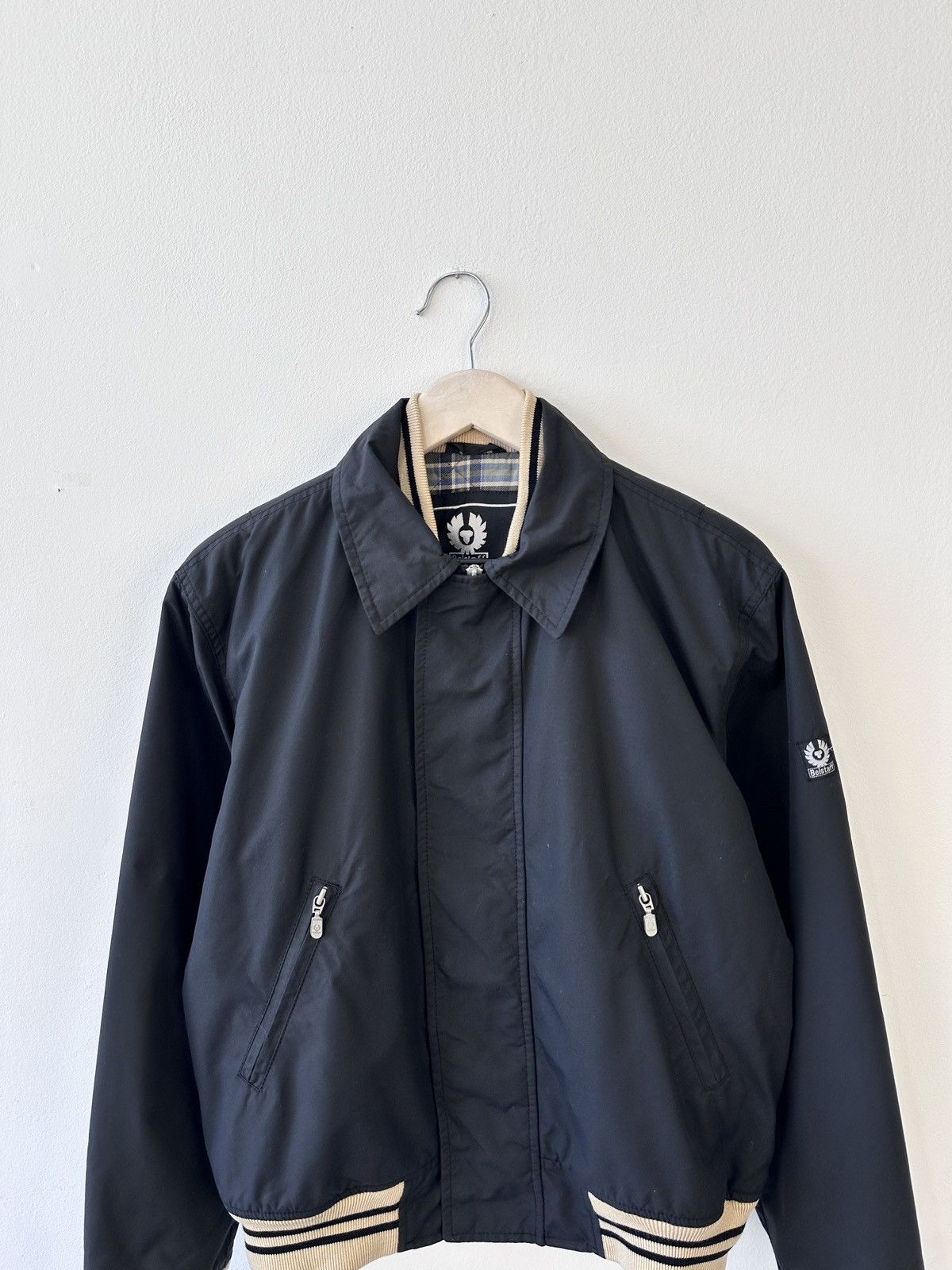 Belstaff Rare Vintage Belstaff Bomber Jacket S Black Made in England Size US S / EU 44-46 / 1 - 6 Thumbnail