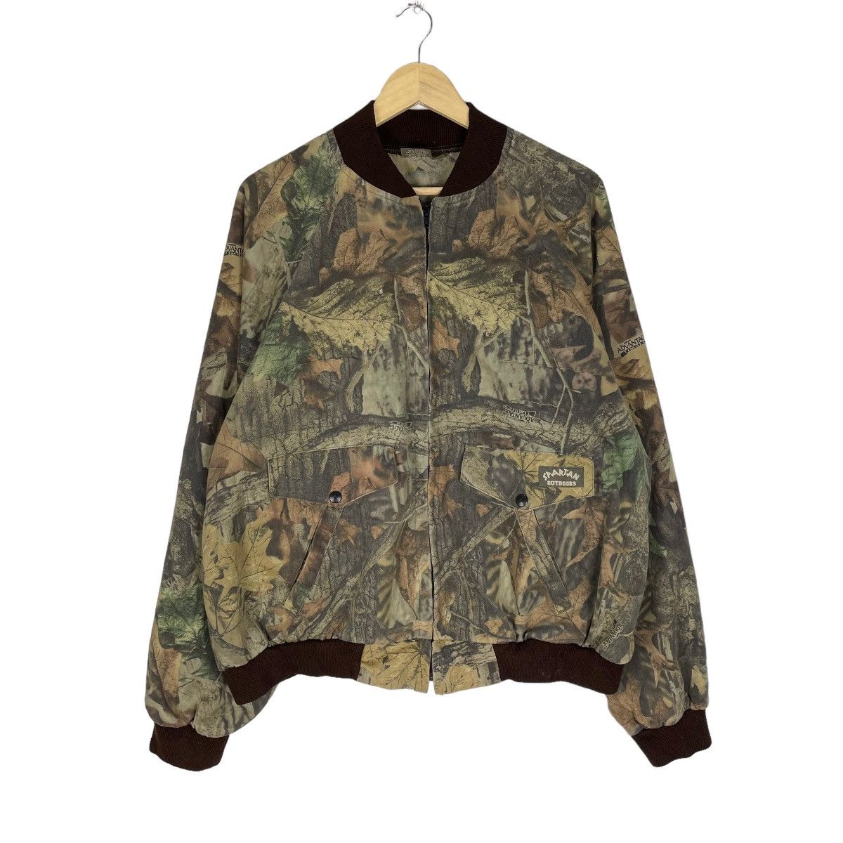 Realtree 🔥SPARTAN REAL TREE HUNTING BOMBER ZIPPER JACKET Size US XL / EU 56 / 4 - 1 Thumbnail