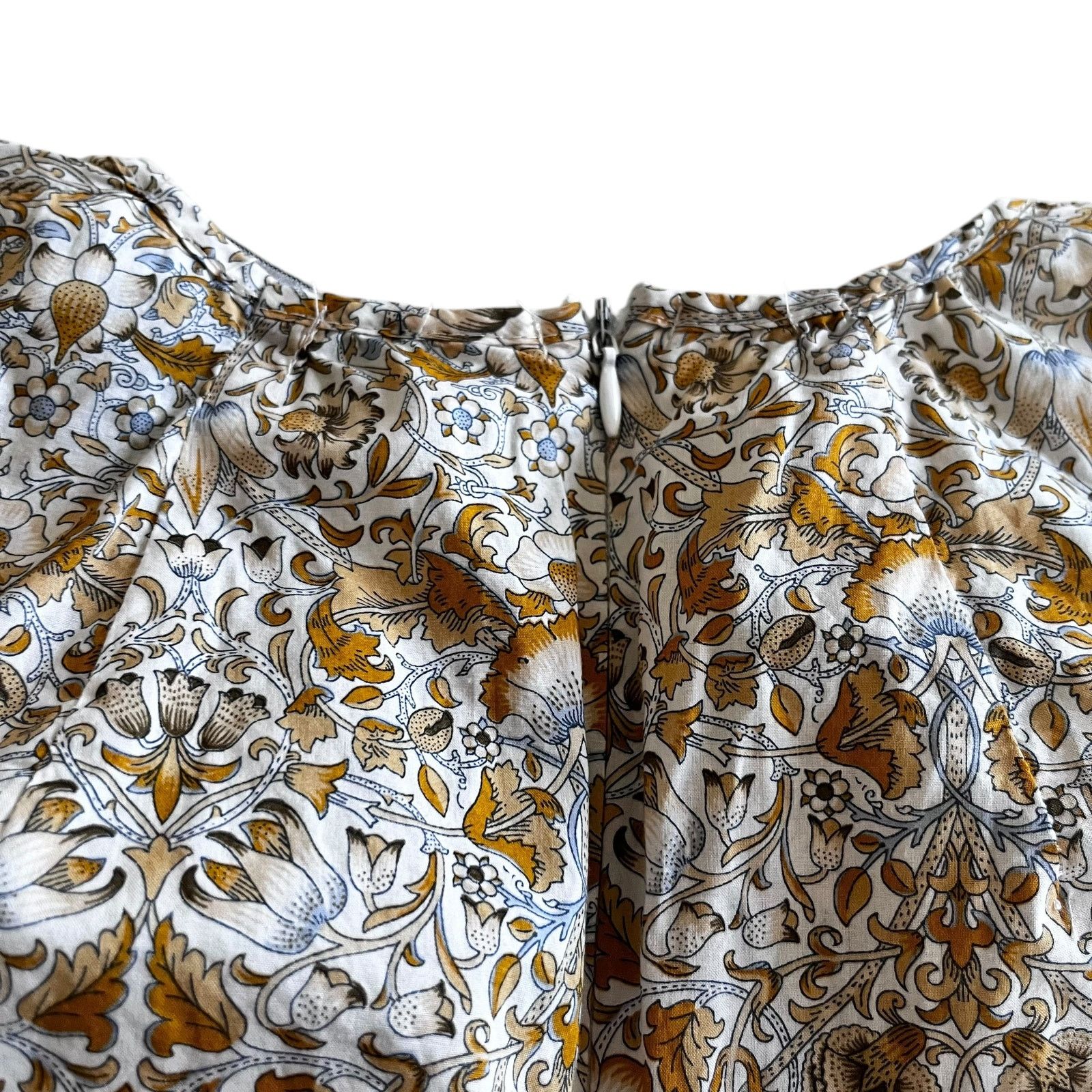 HERSKIND Birgitte Herskind Floral Print Short Puff Sleeve Blouse Size XS / US 0-2 / IT 36-38 - 5 Thumbnail