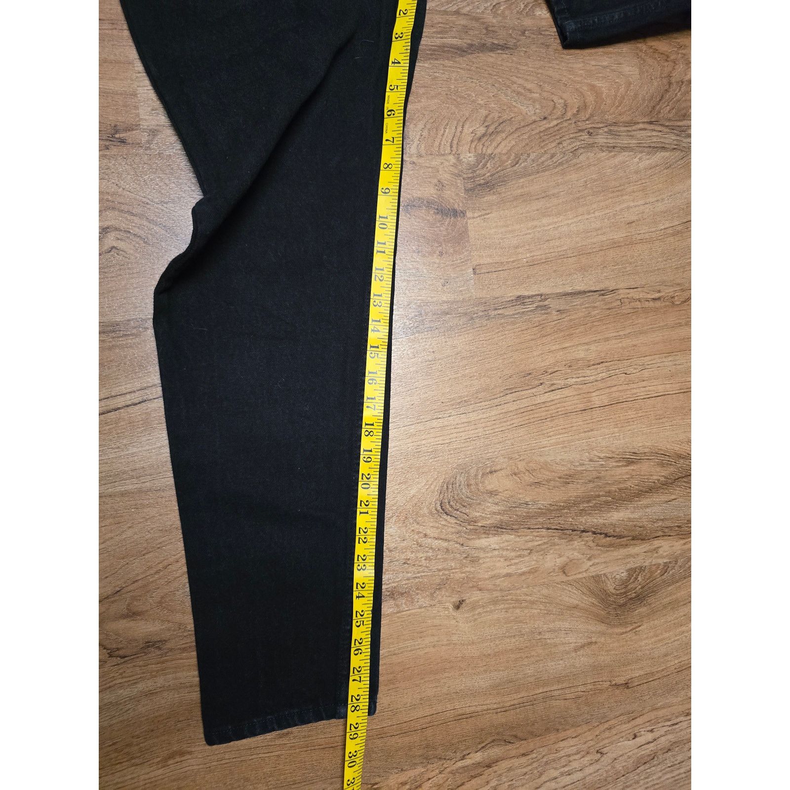 Levi's Vintage Levis 501 Jeans 9 Short Black Relax Fit Tapered Leg Size US 28 / EU 44 - 11 Thumbnail