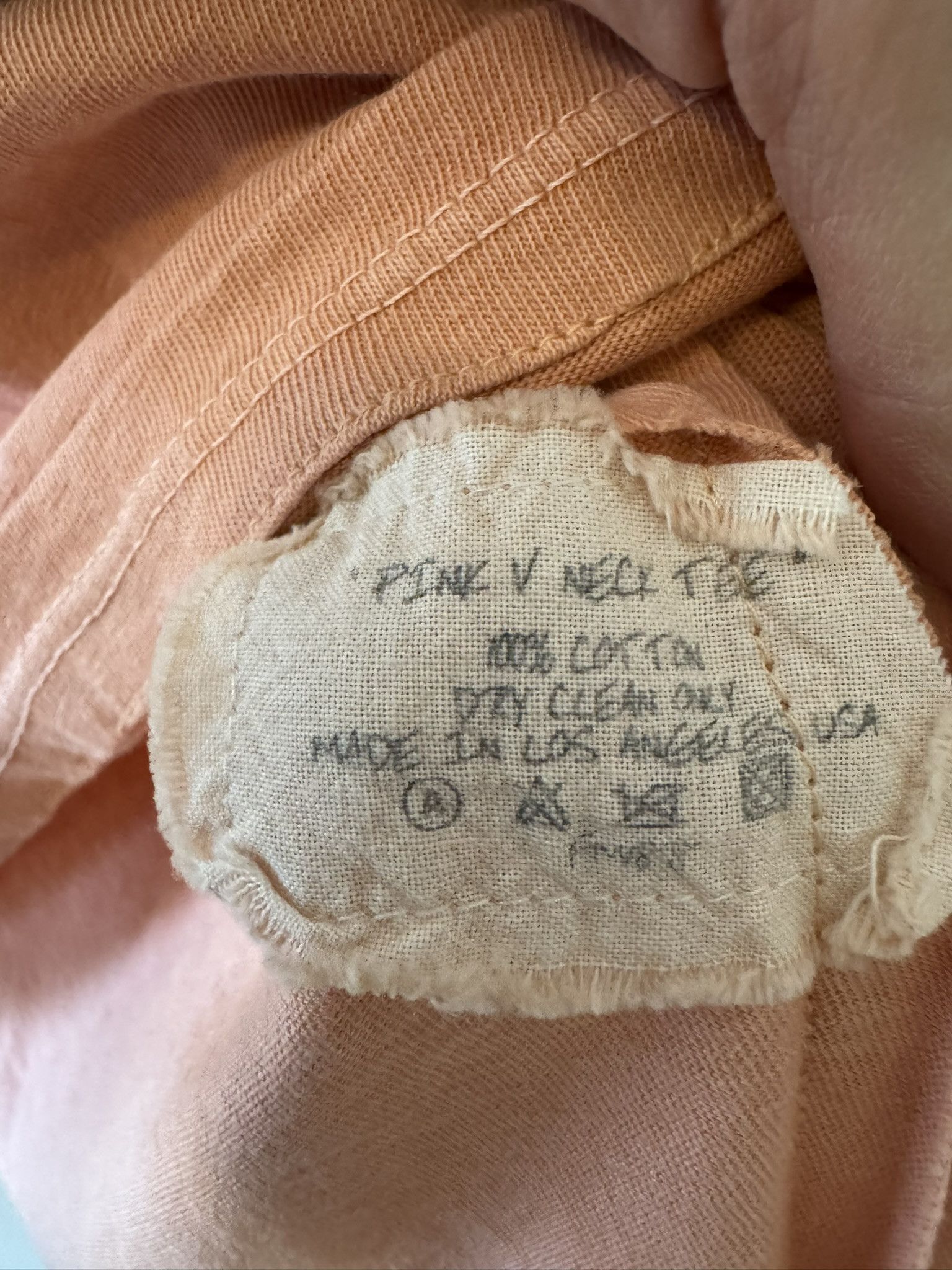 Greg Lauren V-neck tee Size US S / EU 44-46 / 1 - 4 Thumbnail