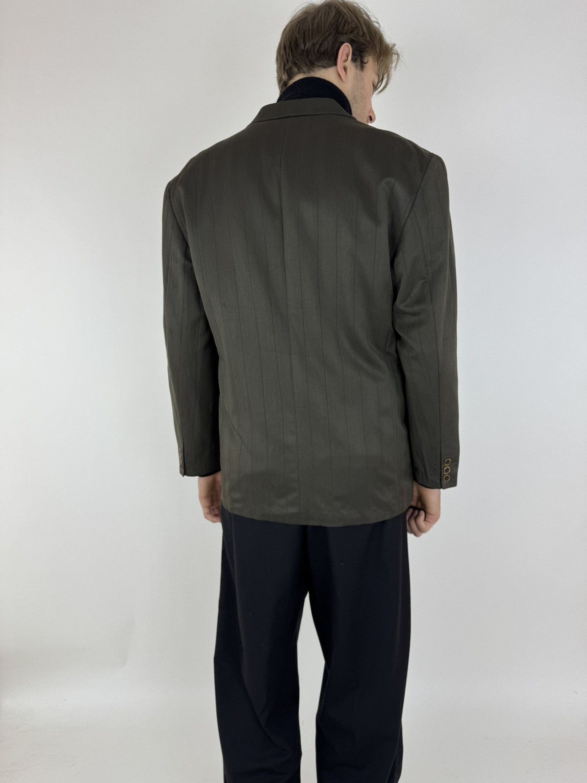 Vintage CESARE Bosseli sport blazer jacket Vintage double-breasted Size US 33 - 5 Thumbnail