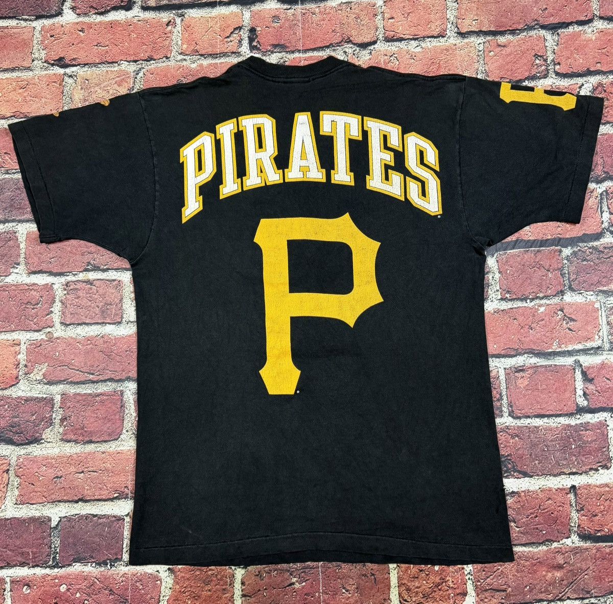 Pro Player Vintage Pittsburgh Pirates T Shirt 1997 AOP Single Stitch Size US XL / EU 56 / 4 - 3 Thumbnail